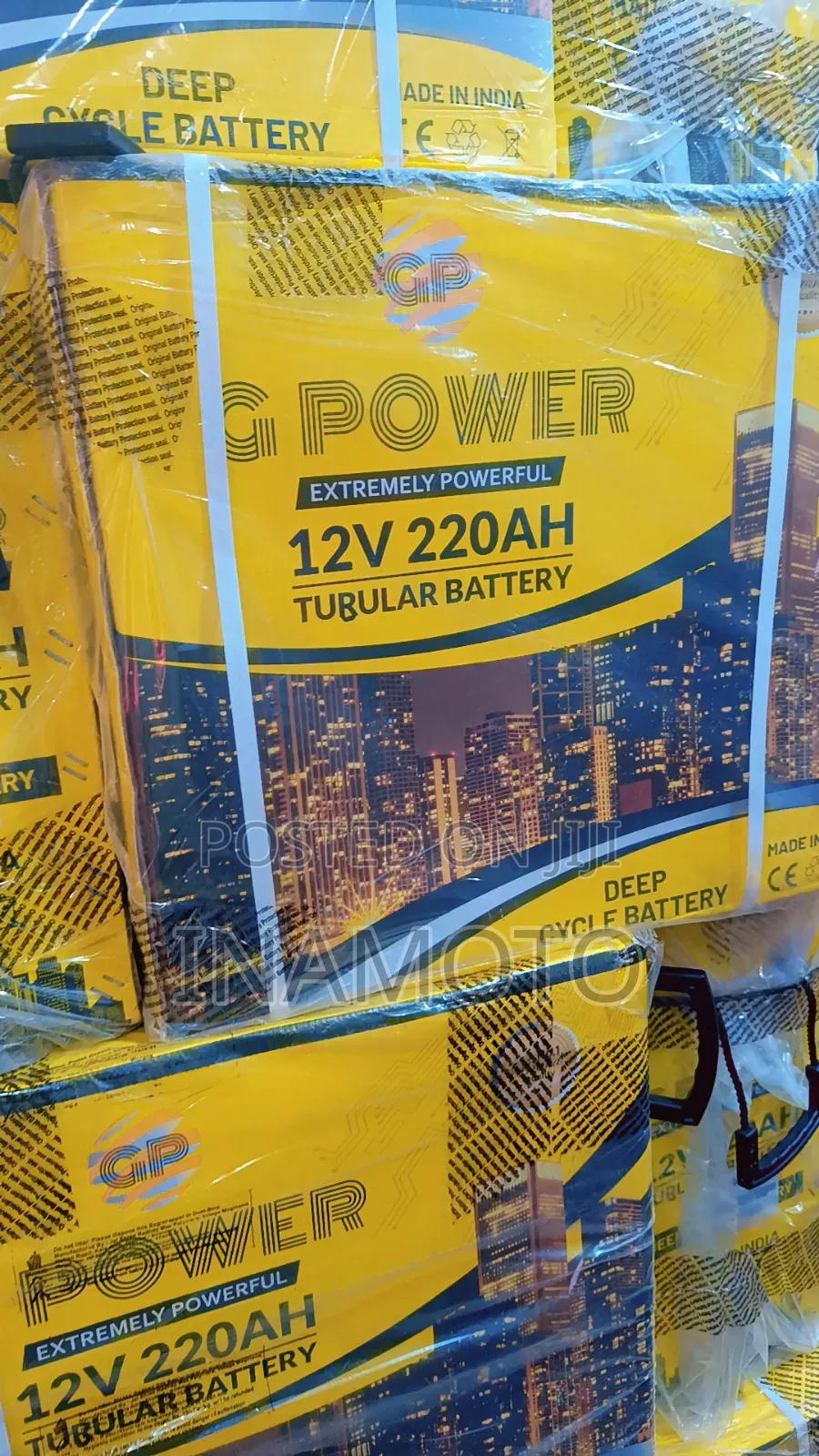 G Power Tubular Battery