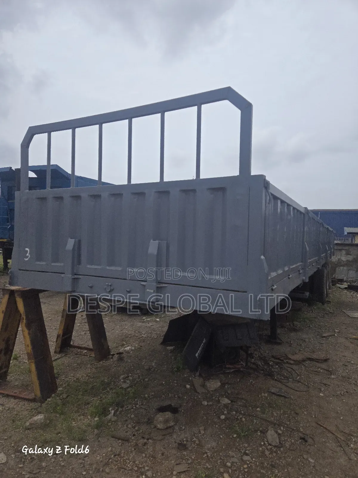 3axle Sided Body With Spring With 40feet Length