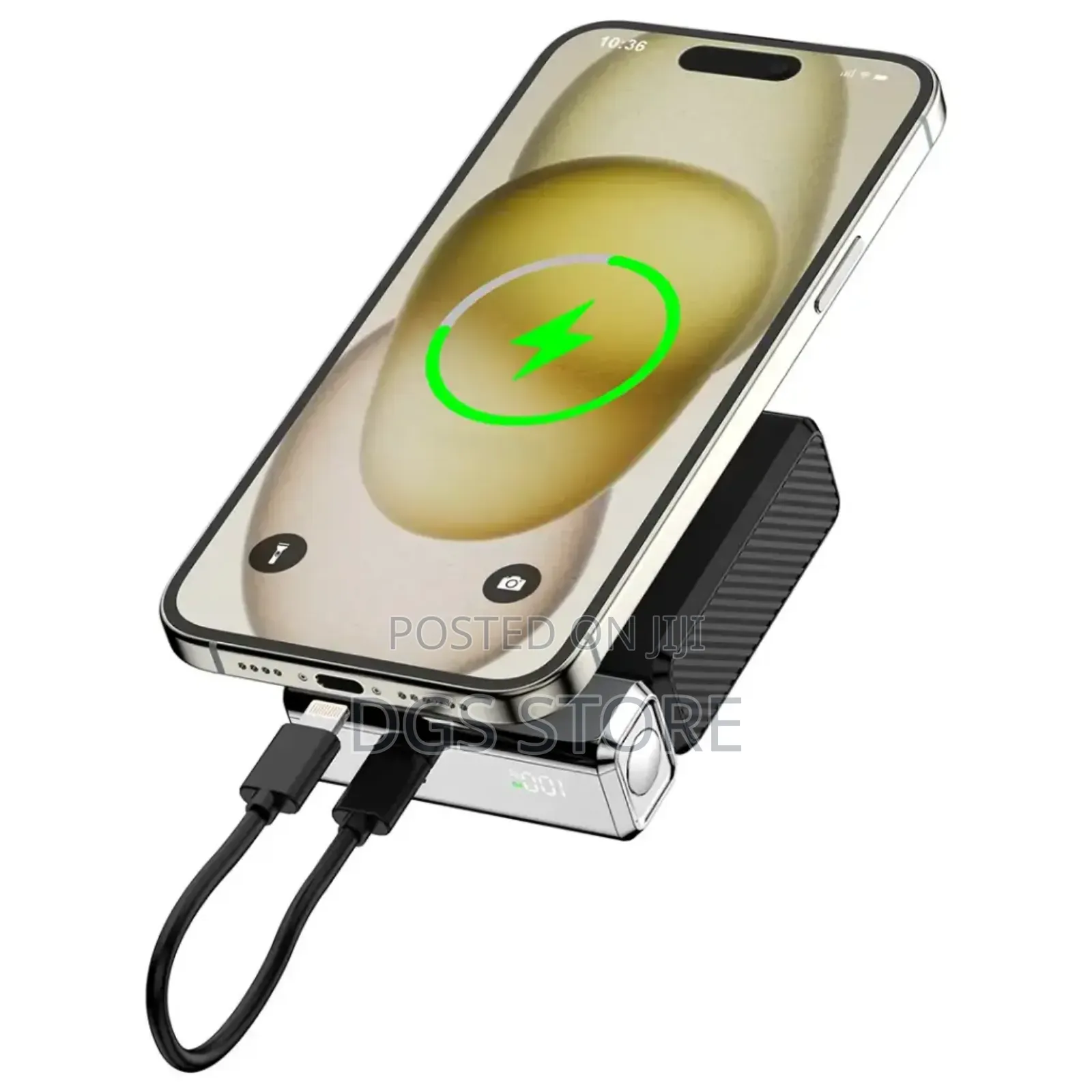 Porodo Chrome Volt 10,000mah Power Bank Led Digital Display