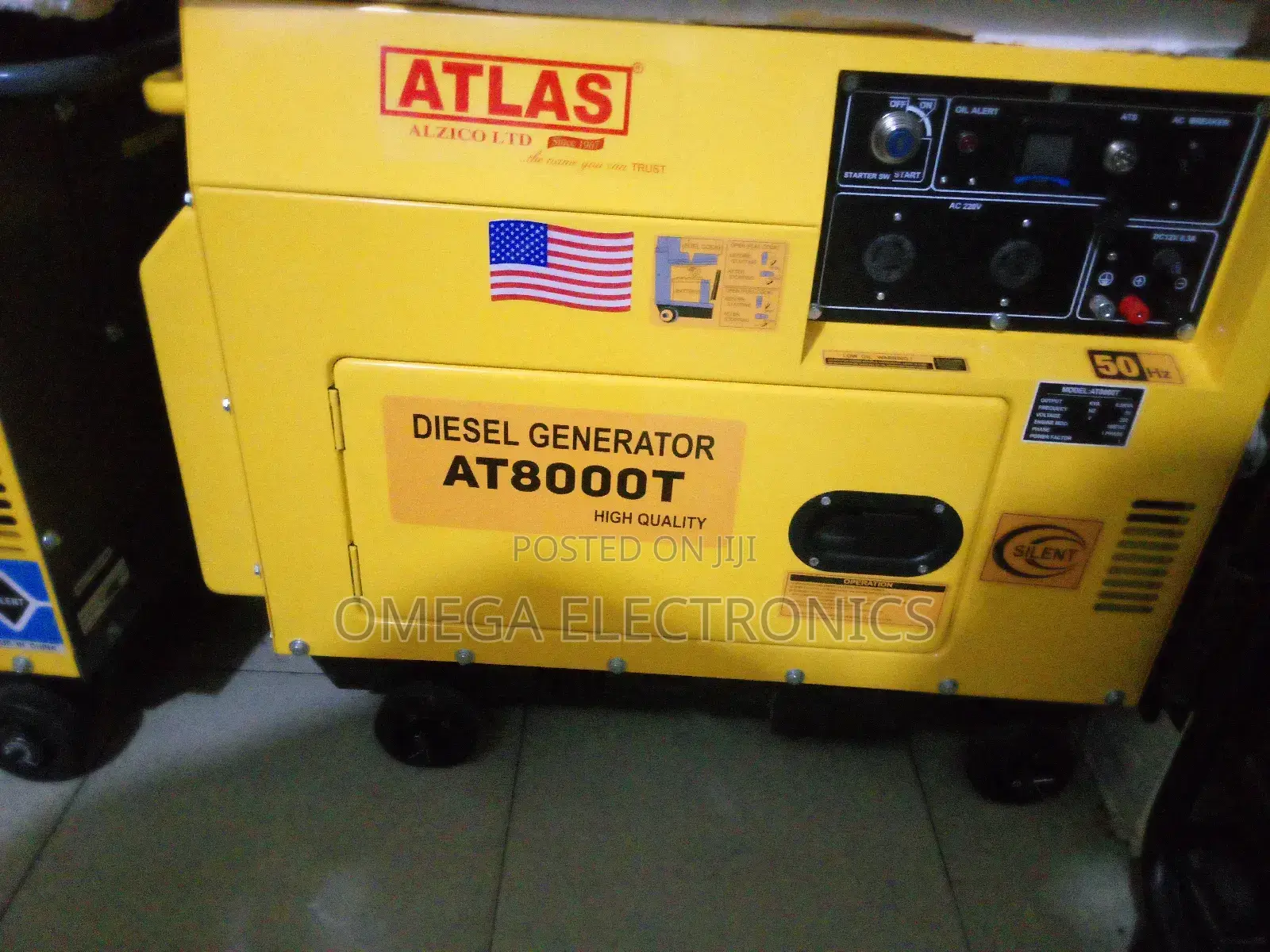 Atlsa Diesel Generator 10kva Full Copper Wire
