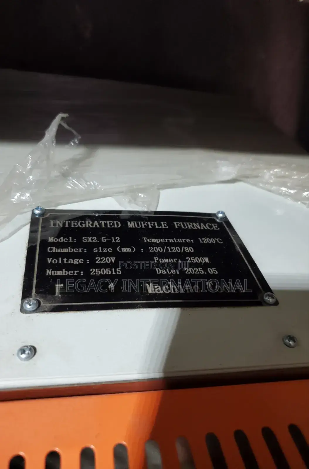 Integrated Muffle Furnace 1200c