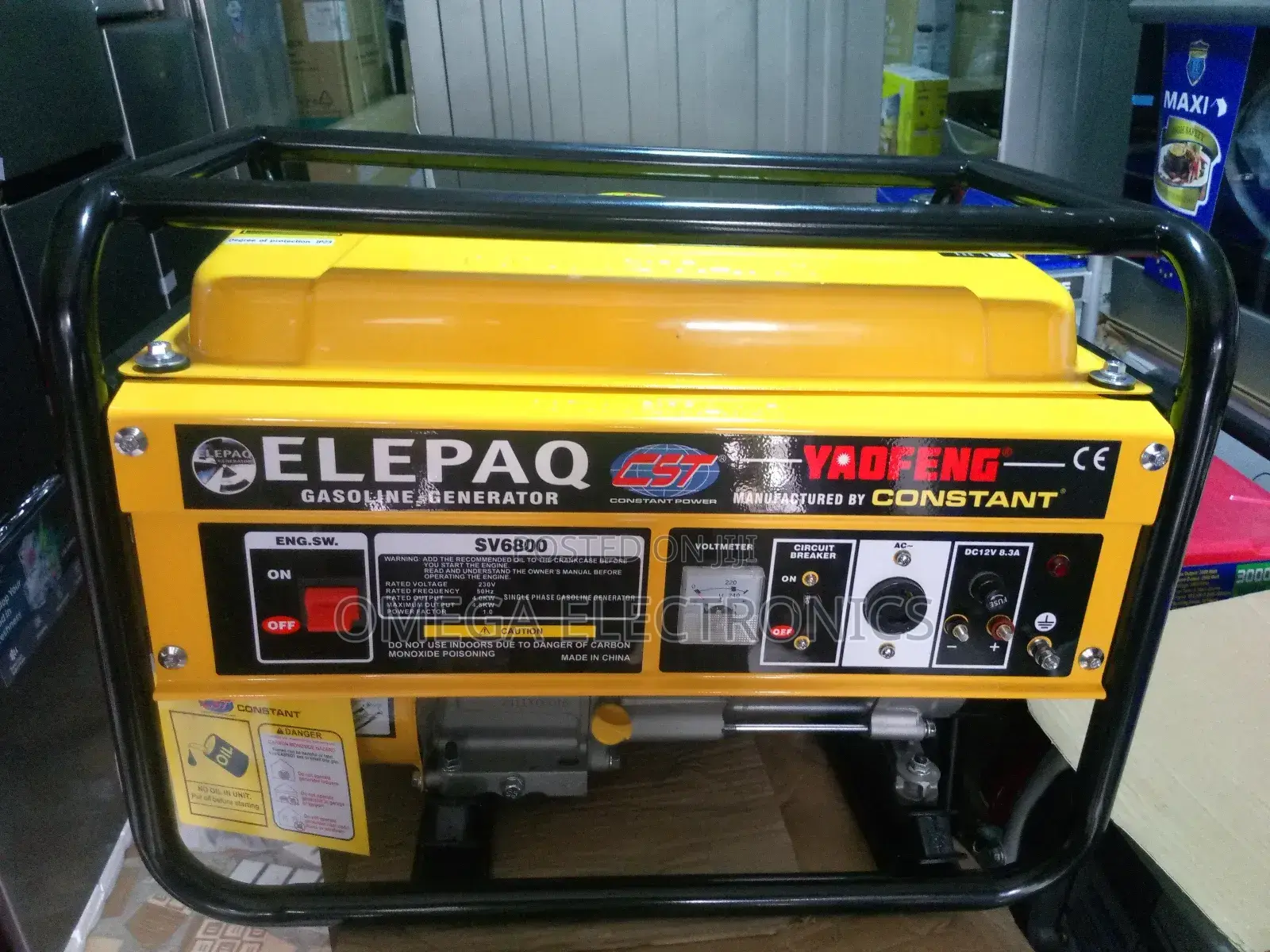 Elepaq Gasoline Generator Sv6800 Full Copper Wire