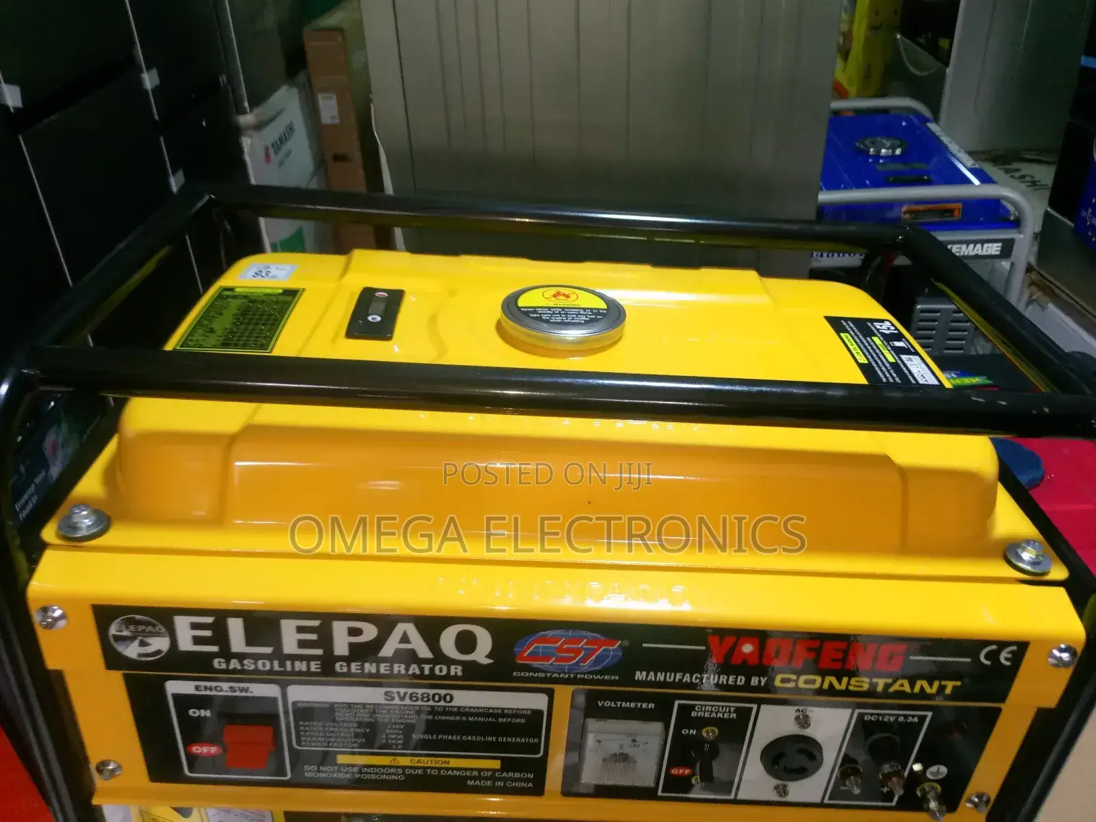 Elepaq Gasoline Generator Sv6800 Full Copper Wire