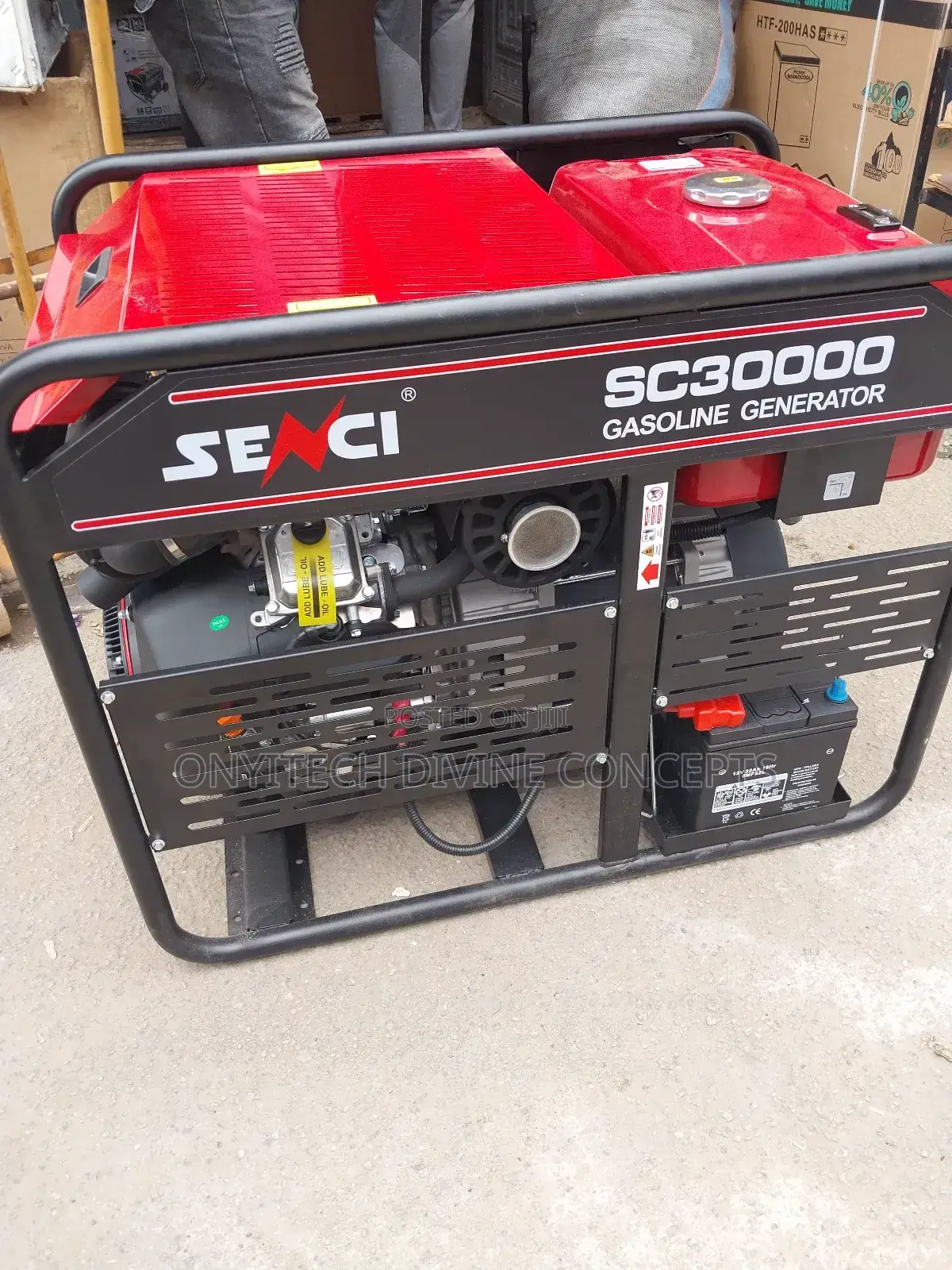 25kva Senci Heavy Duty Generator 100% Coil Industrial Gen