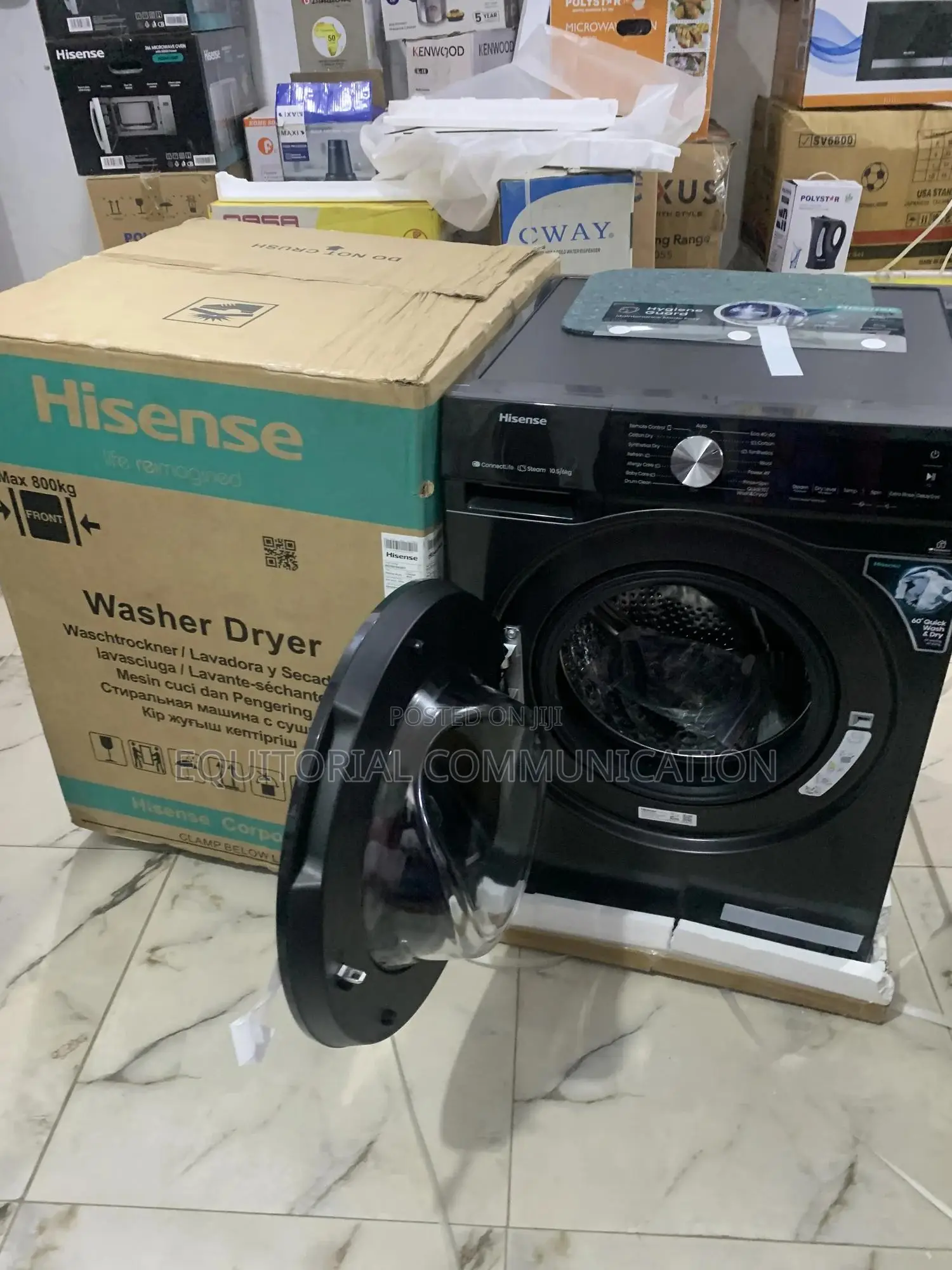 Wash Dry in One Go – Hisense Wd3s1043bt Combo Unit