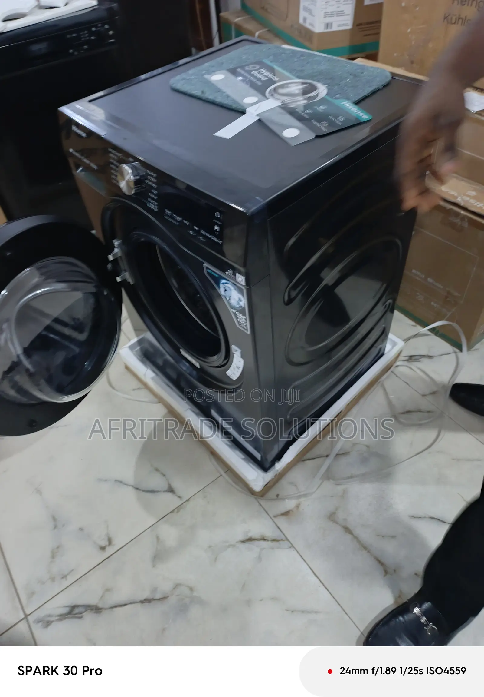 Hisense 10.5 Kg Washer 6 Kg Dryer – Jet Wash + Allergy Steam