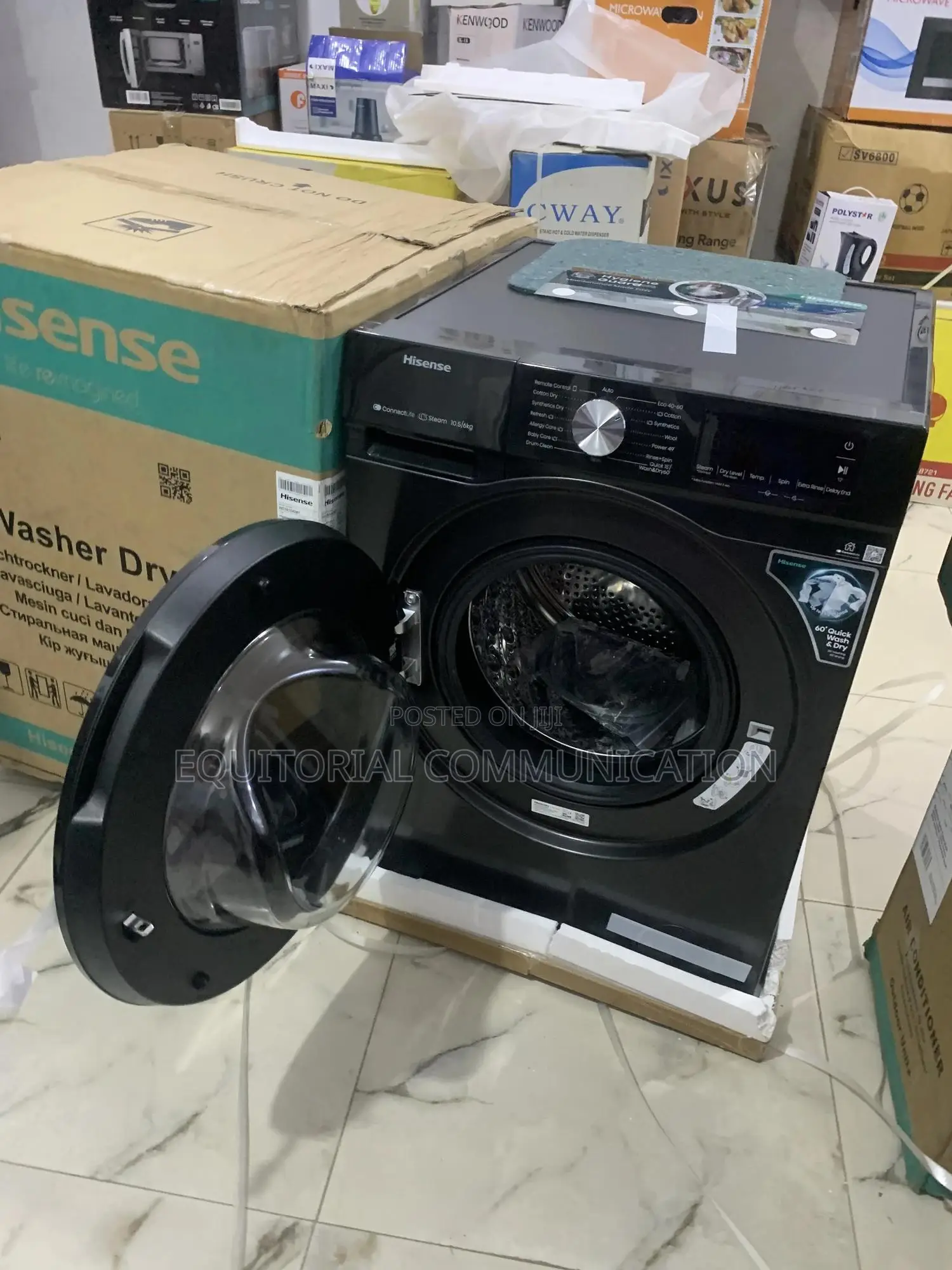 Hisense Wd3s1043bt 10.5kg/6kg Front Load Washer Dryer