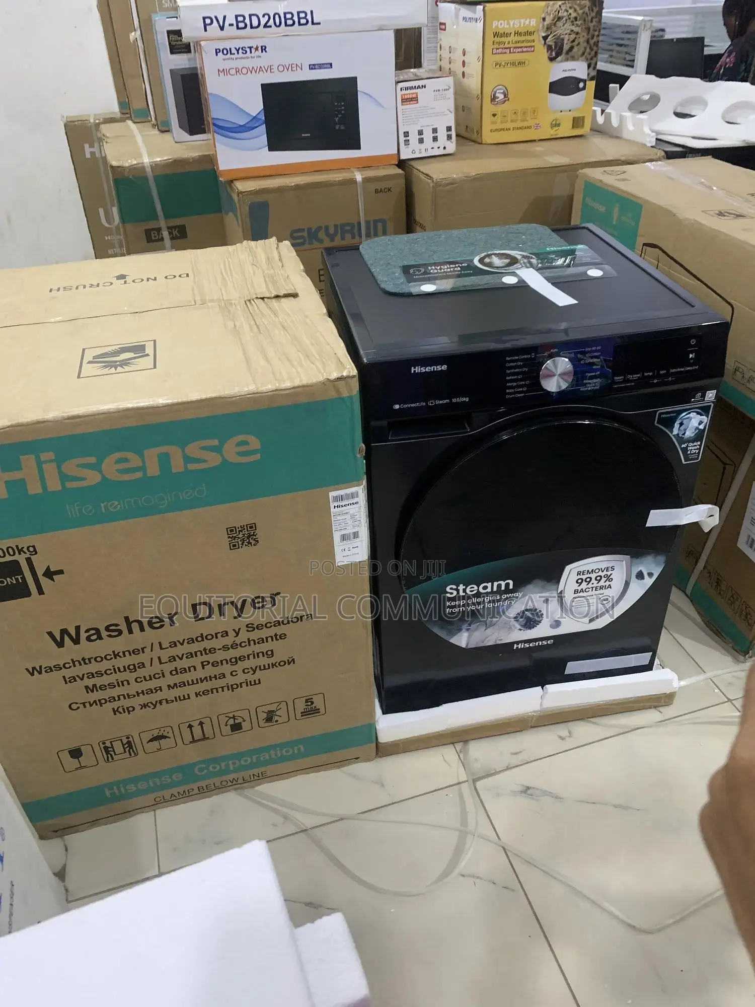 Hisense Wd3s1043bt –2 in 1 Laundry Made Smart Simple