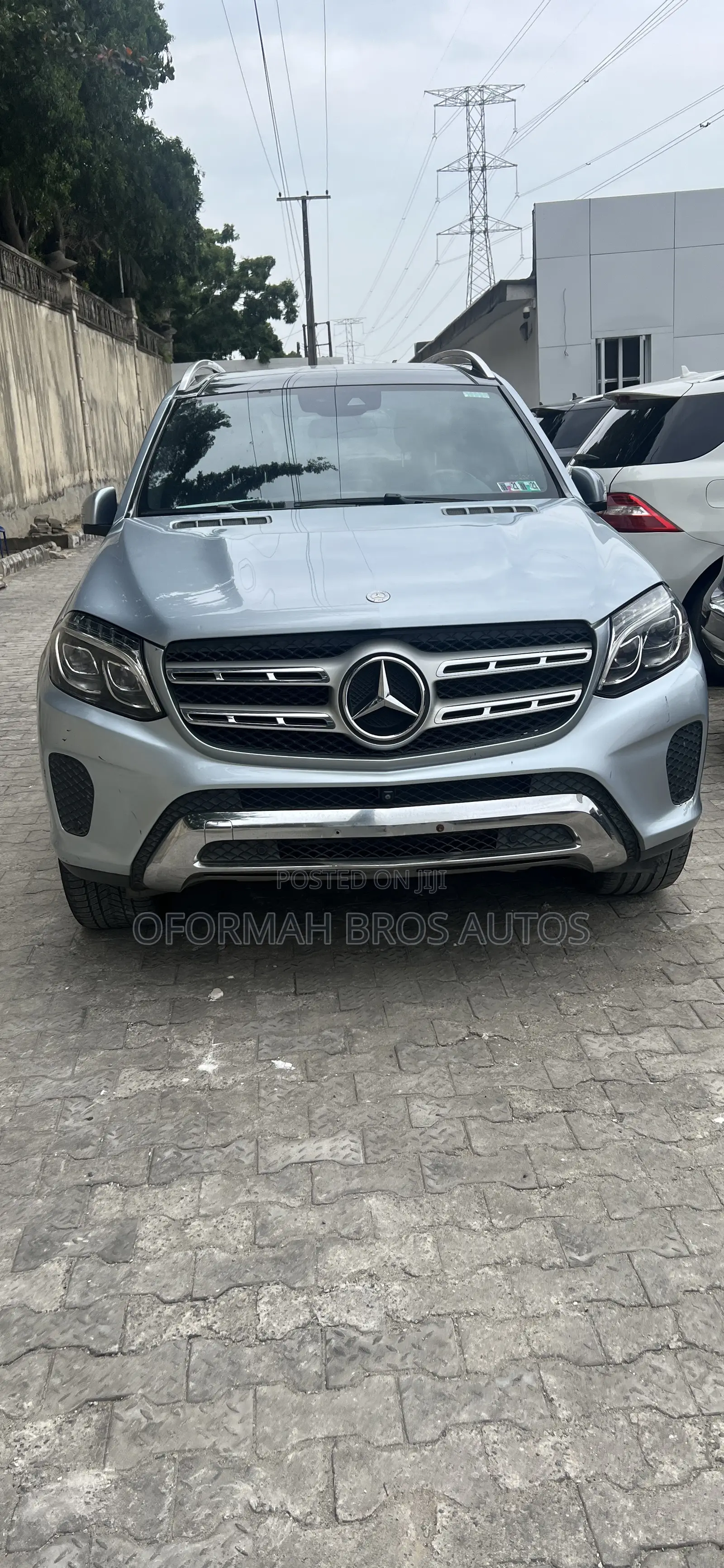Mercedes-Benz GLS-Class GLS450 4Matic 2017 Silver