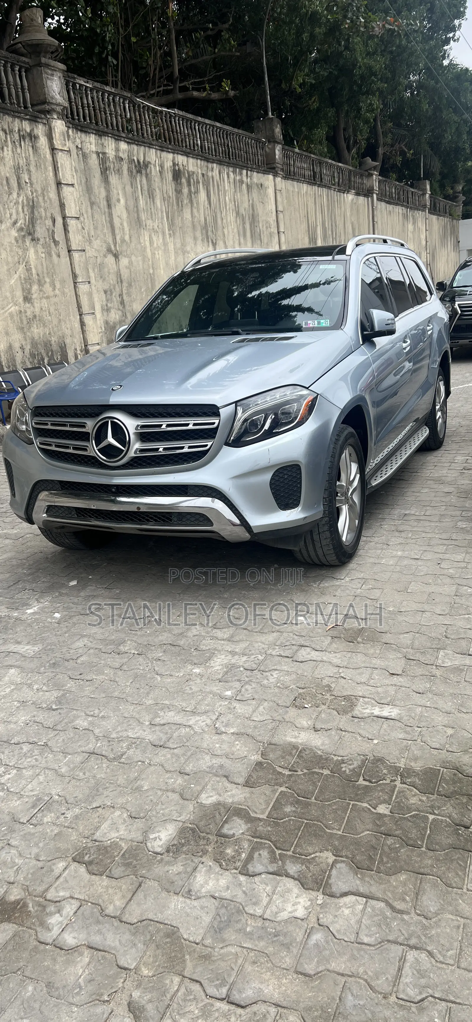 Mercedes-Benz GLS-Class GLS450 4Matic 2017 Silver