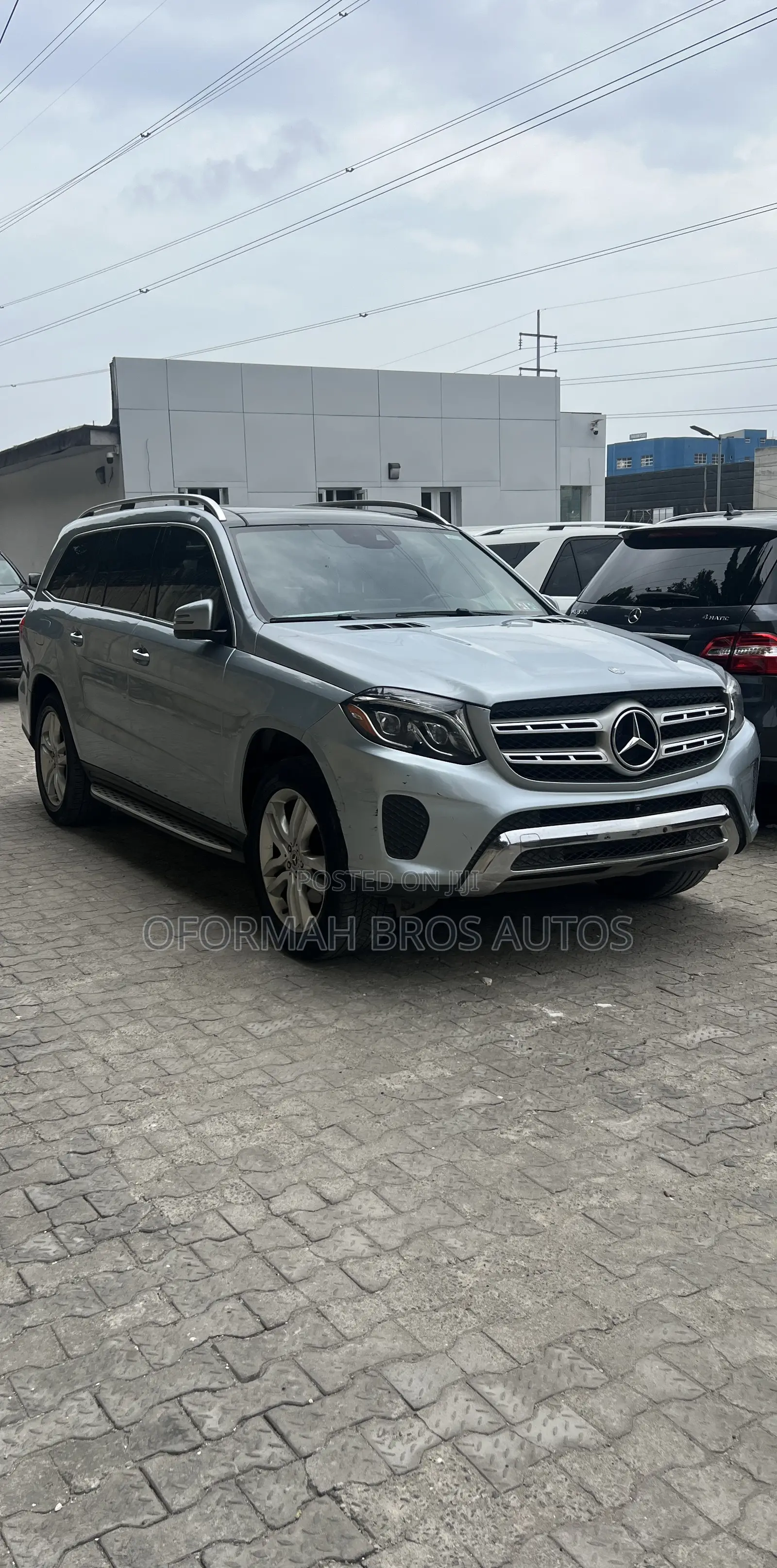 Mercedes-Benz GLS-Class GLS450 4Matic 2017 Silver