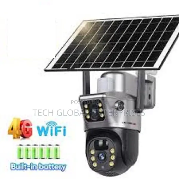 V380 Dual Lens Camera 4g Low Light Security Camera