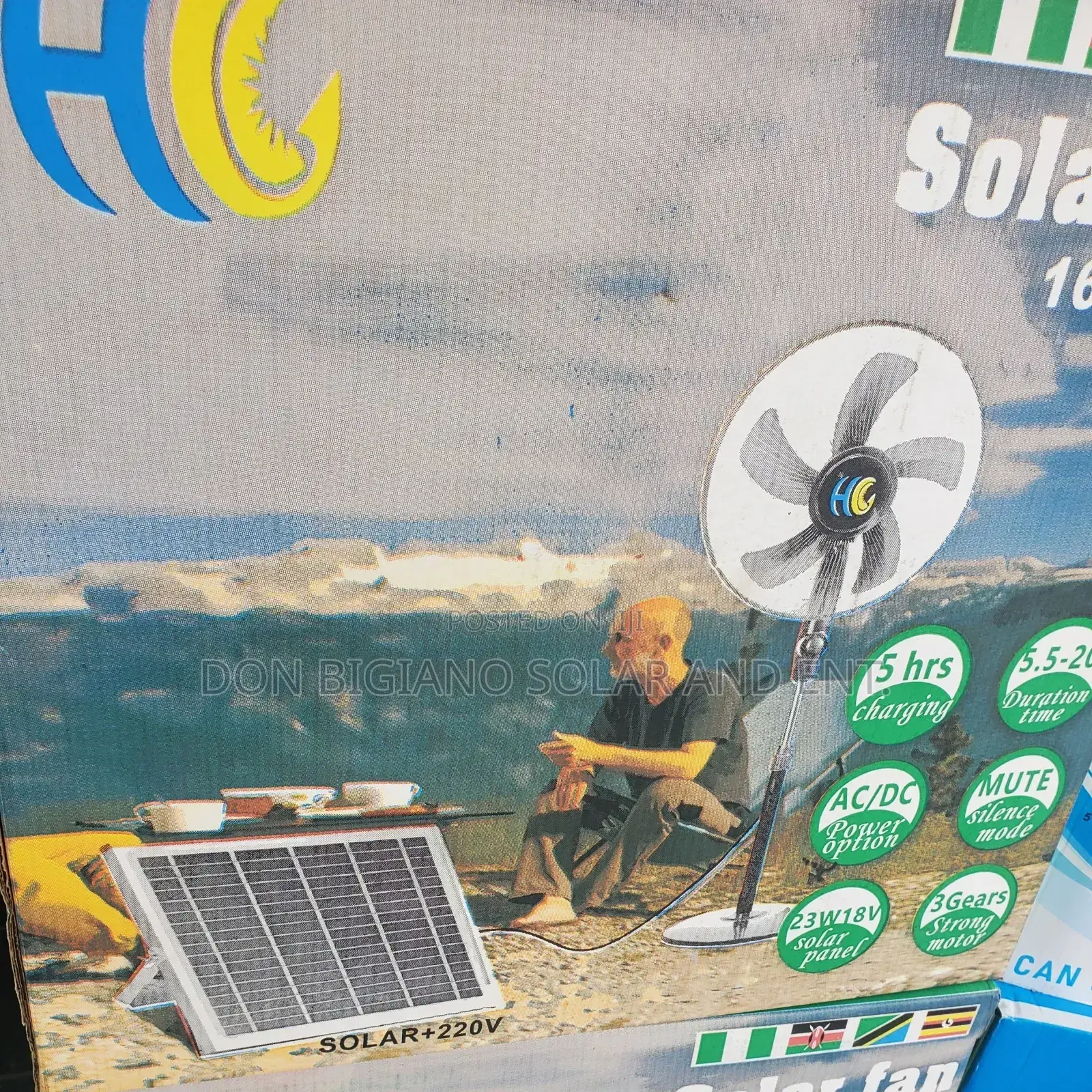 Hc Solar Fan