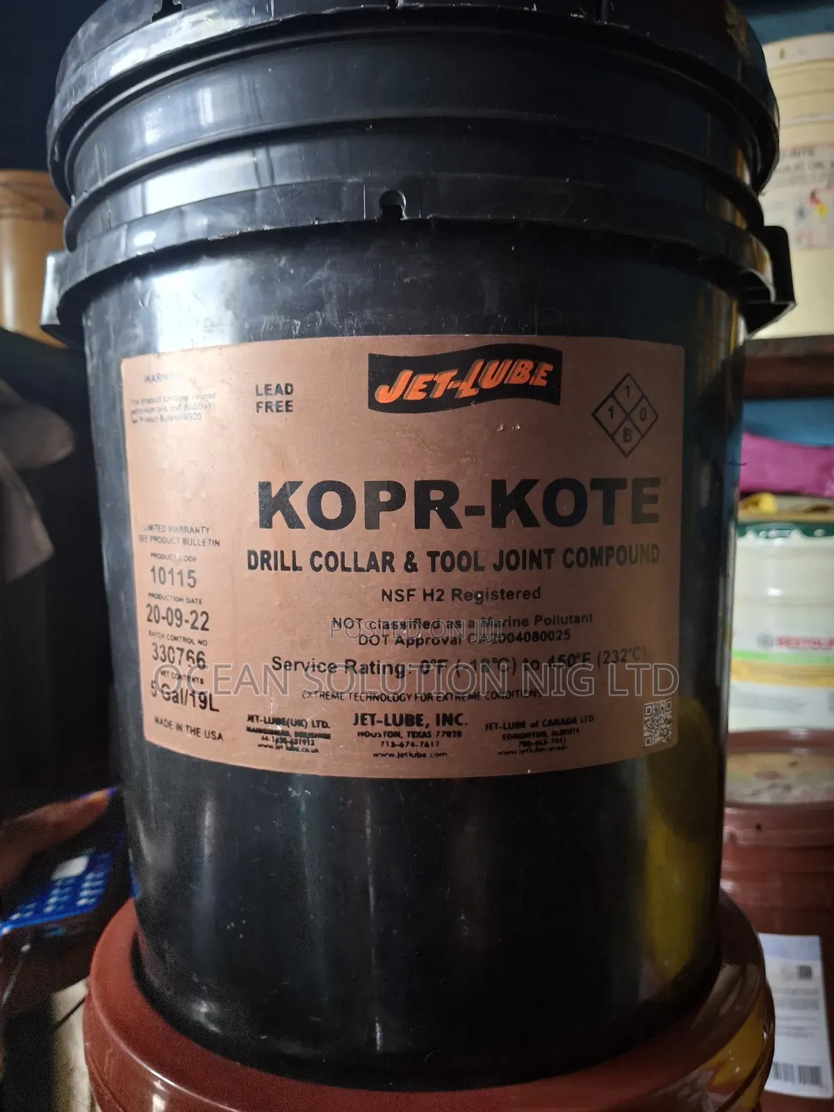Jet-Lube Kopr-Kote Drill Callar and Tool Joint Compound
