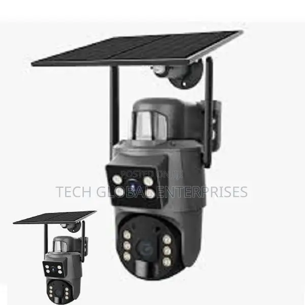 4g Dual Lens PTZ Solar Camera Ubox App