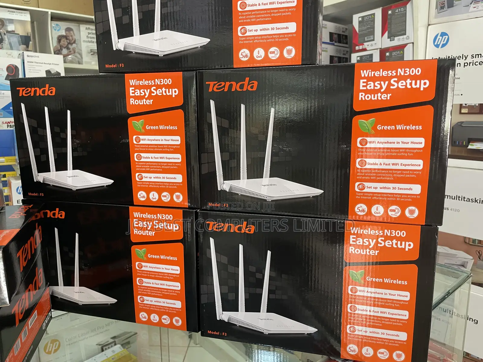 Tender Wireless Router 4/1 Router/Extender/Acess Point