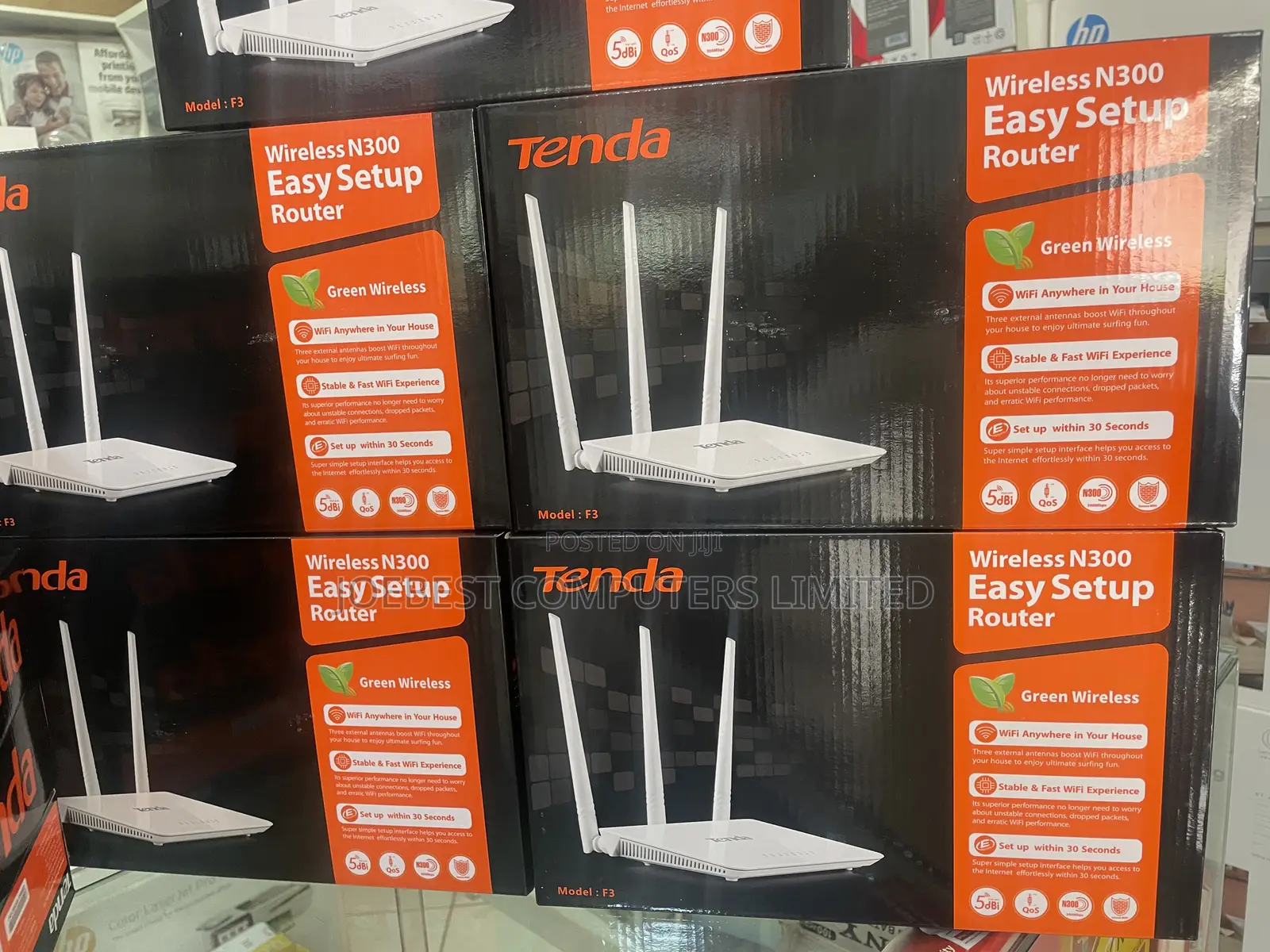 Tender Wireless Router 4/1 Router/Extender/Acess Point