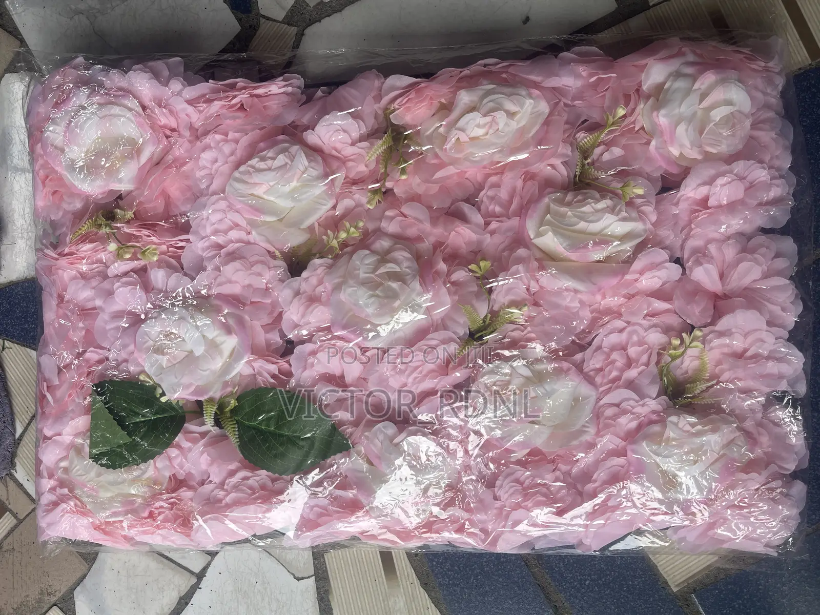 Precious Pink Flower Mat