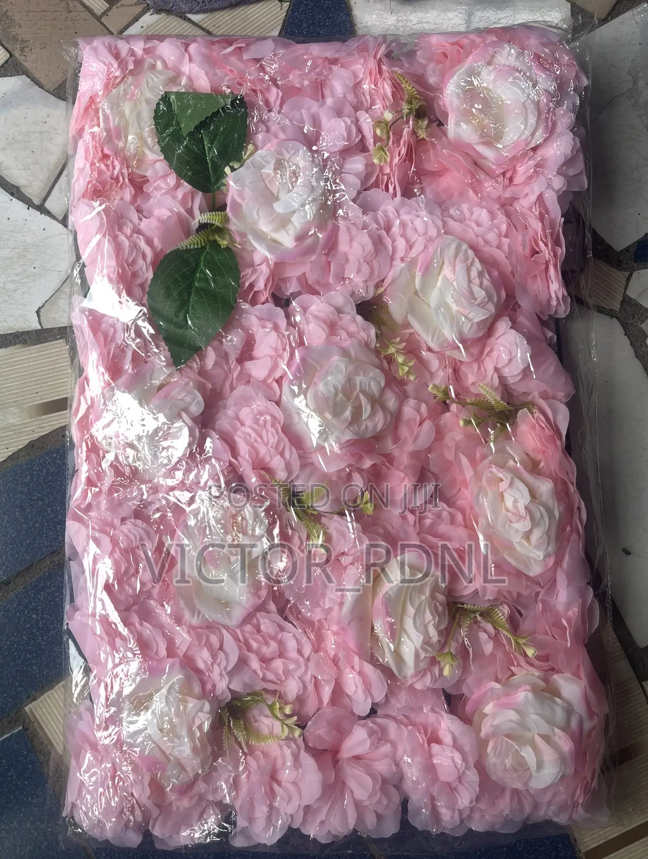 Precious Pink Flower Mat