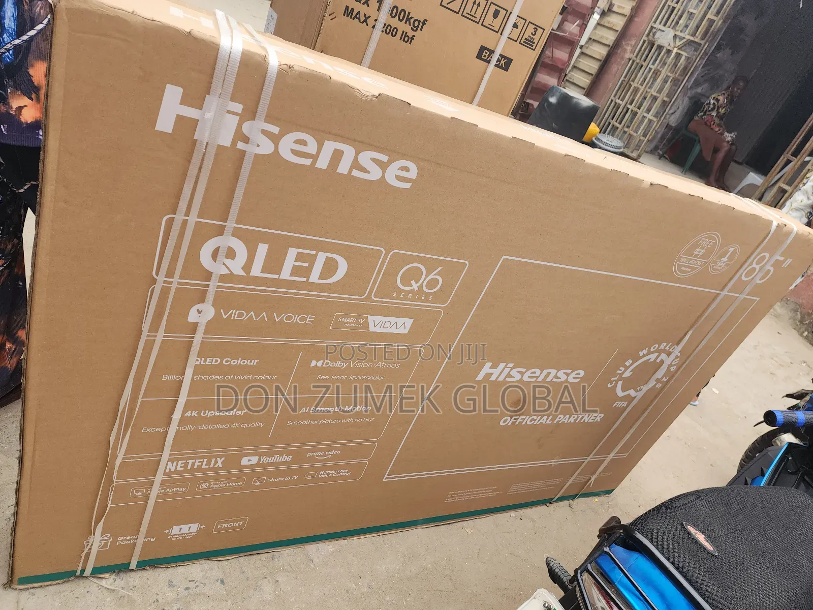85inches Qled Hisense Inverter Tv
