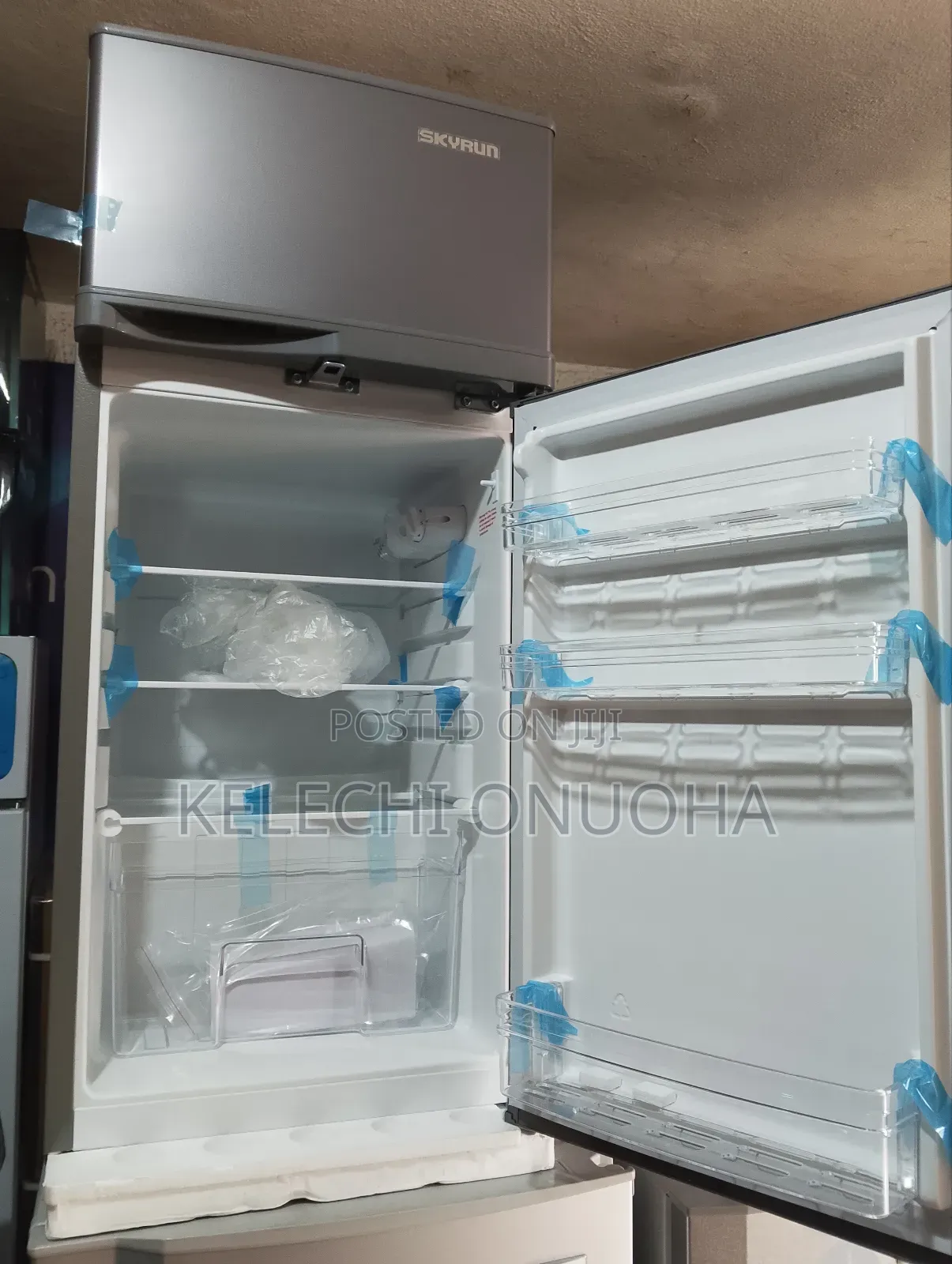 Skyrun Low Voltage Double Door Fridge