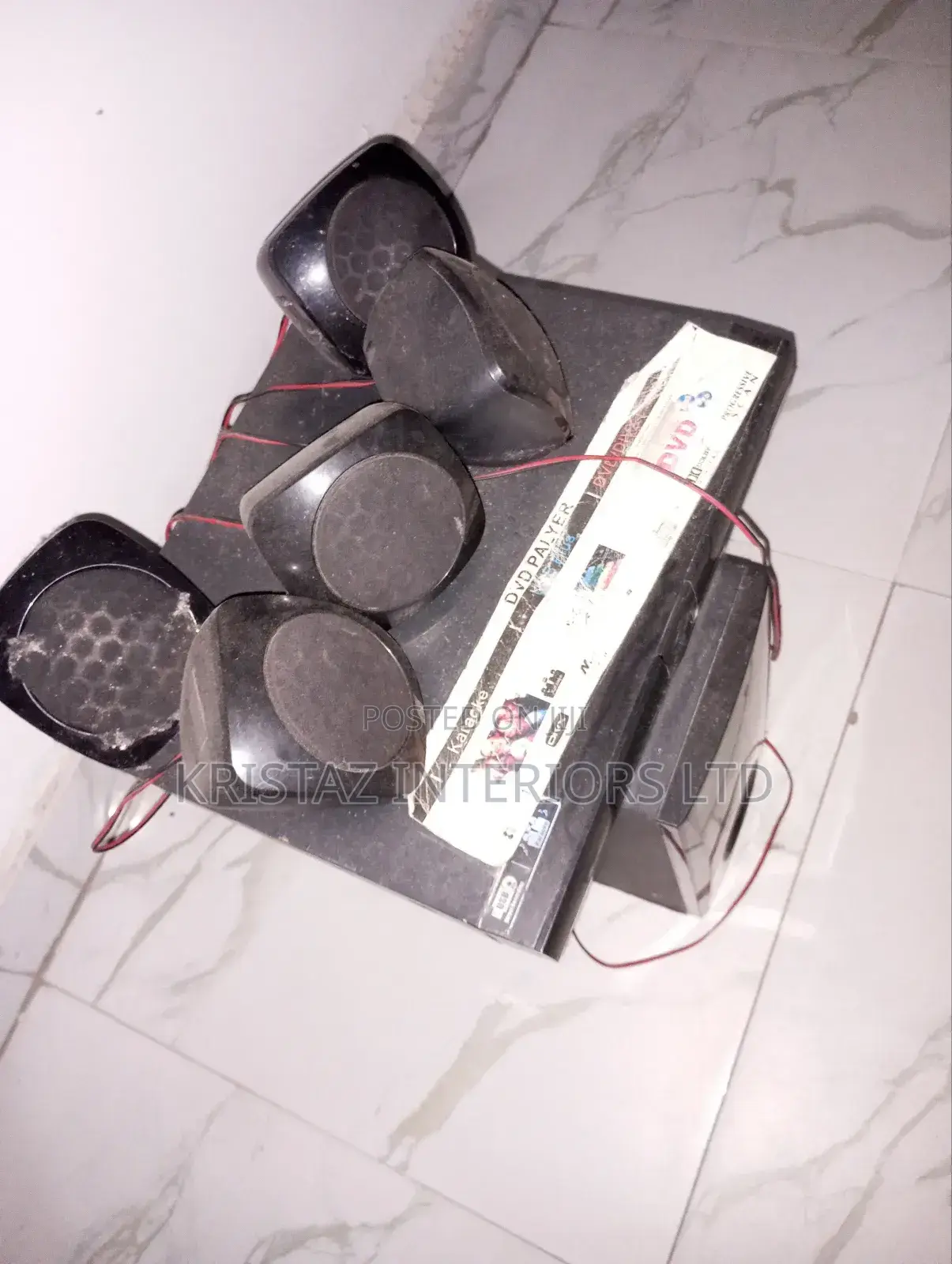 Neatly Used Mp3 Dvd With Woofer Speakers