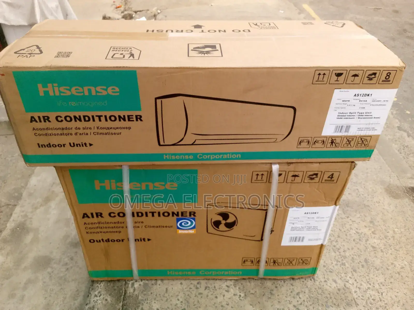 Hisense AC 1.5hp Inverter Split Unit
