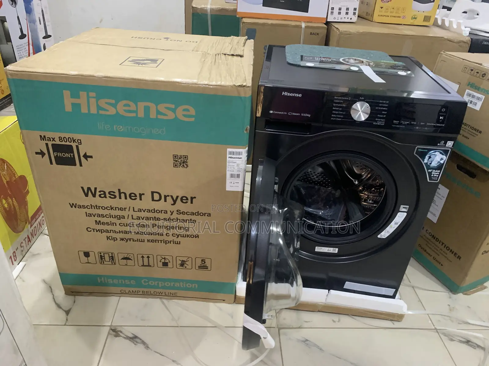 Hisense Wd3s1043bt: Wash Dry in One Powerful Machine