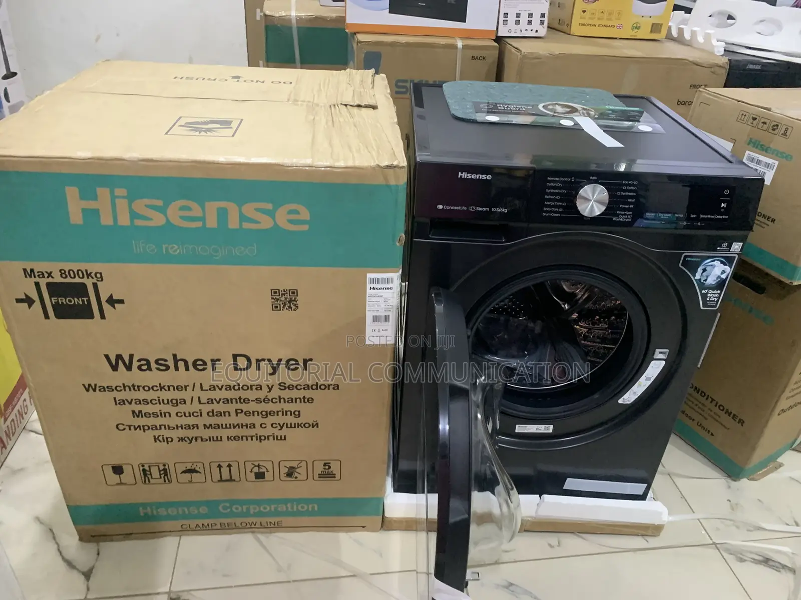 Hisense Wd3s1043bt – Smart Cleaning Starts Here