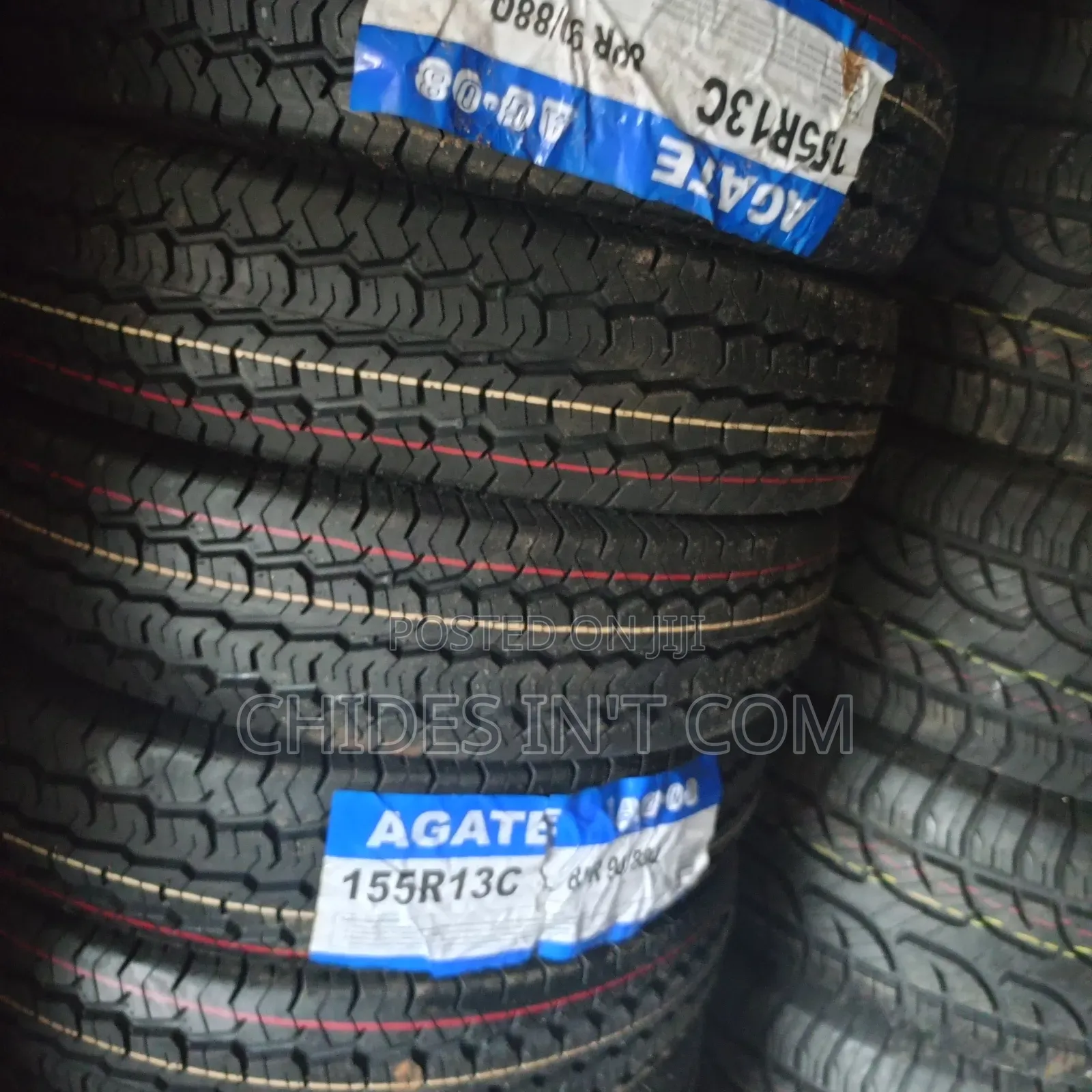 155r13 Agate Tire Original