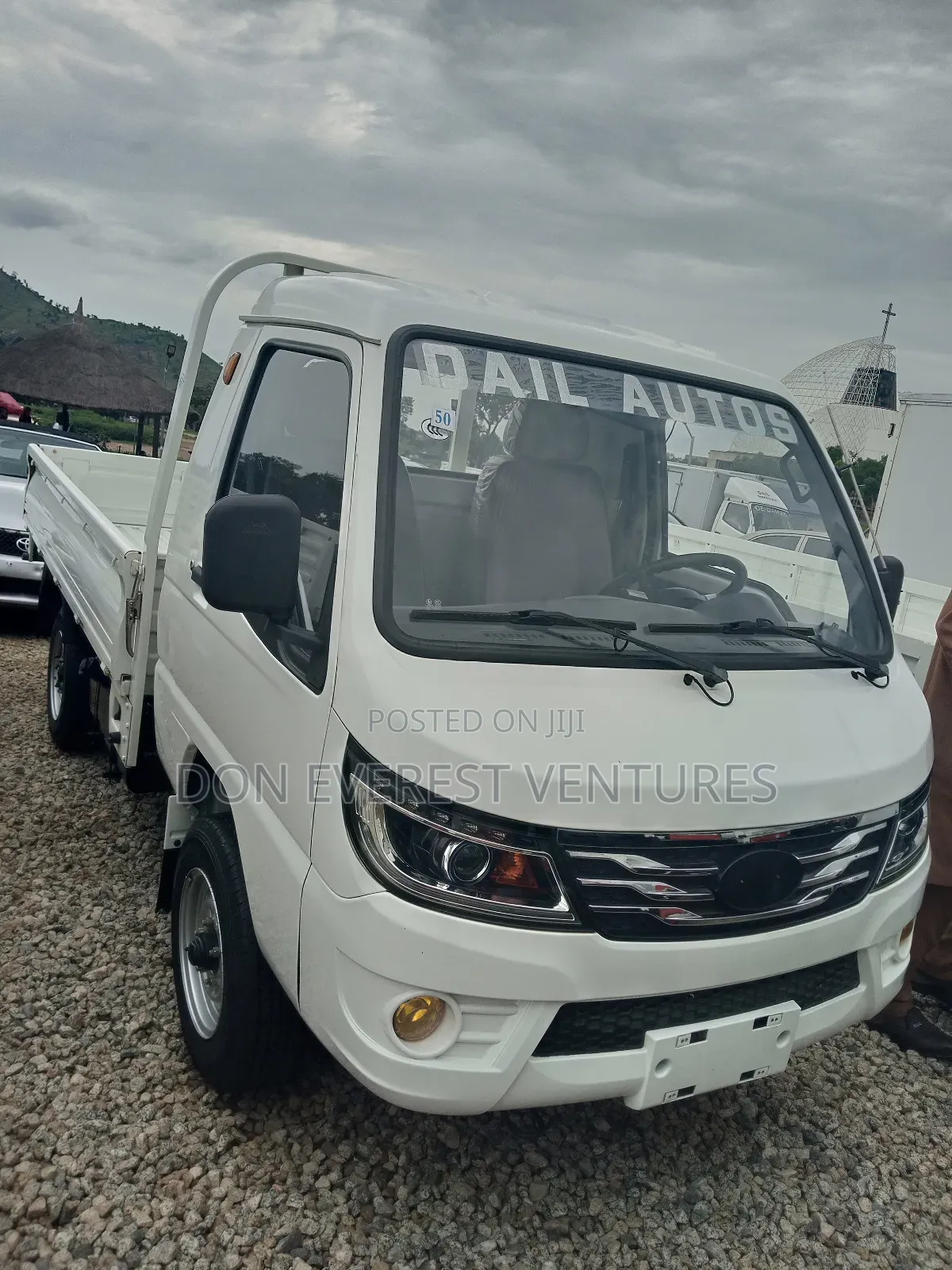 T King Truck 2024 White