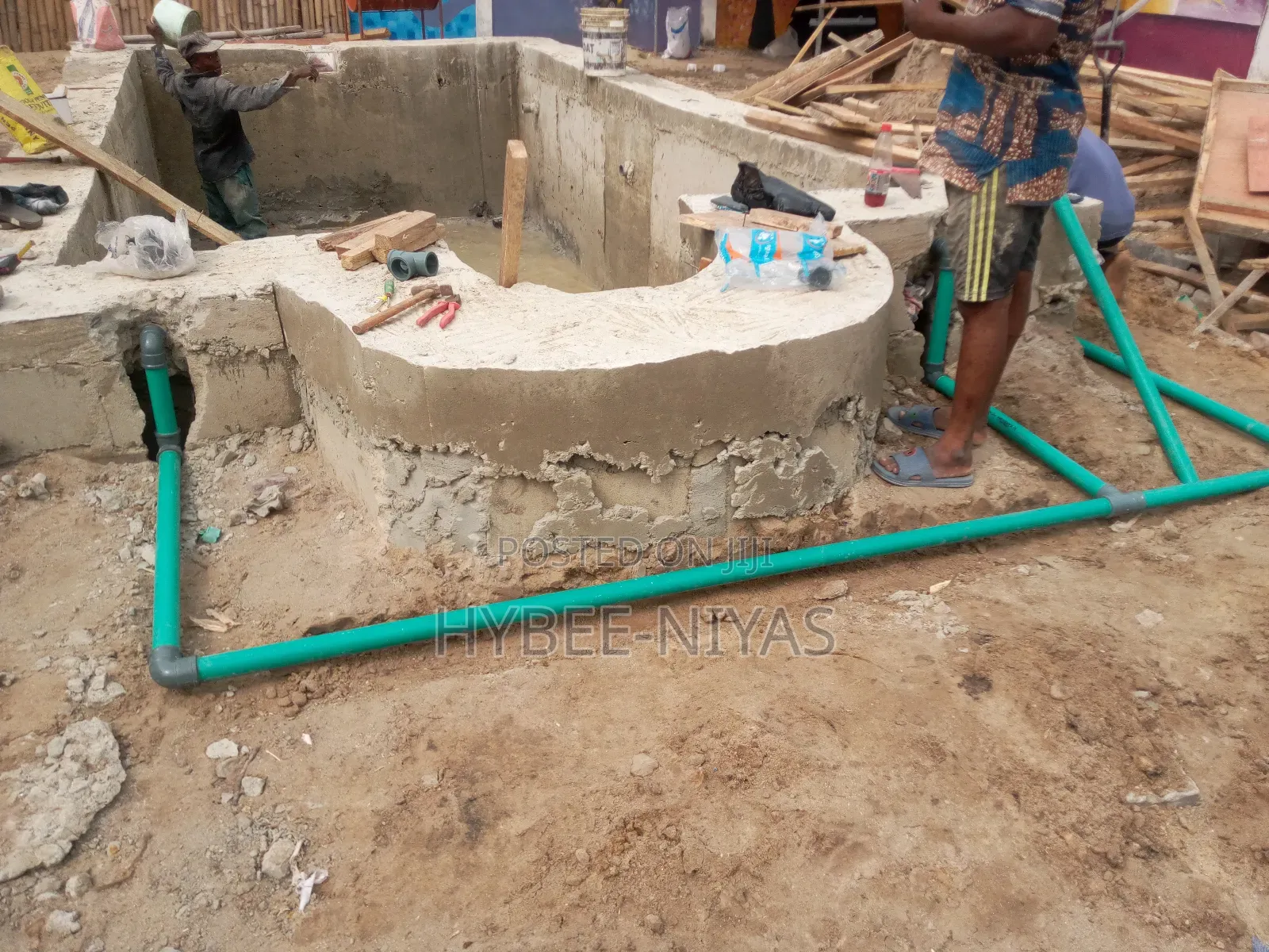 Building of Swimming Pools