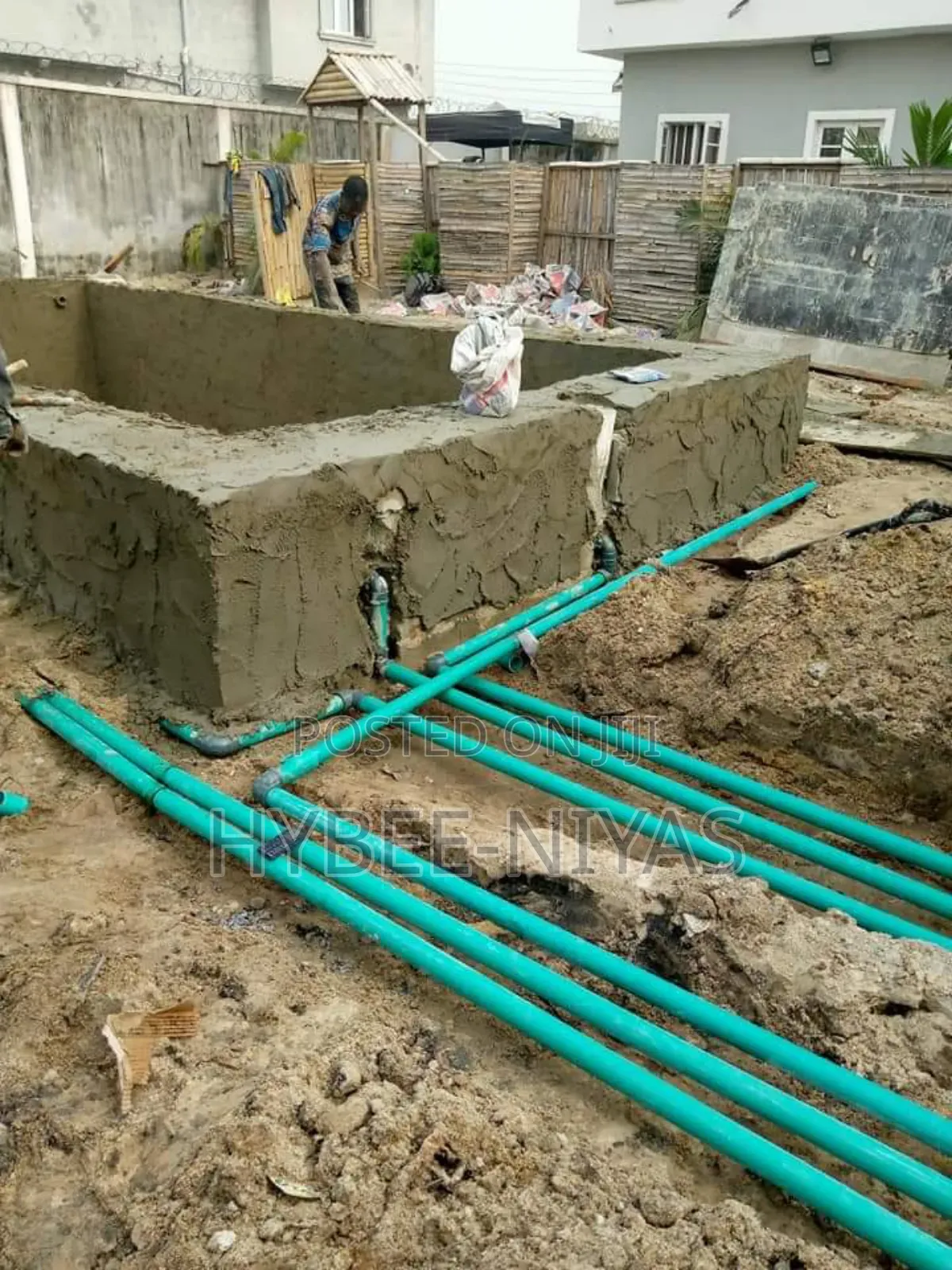 Building of Swimming Pools