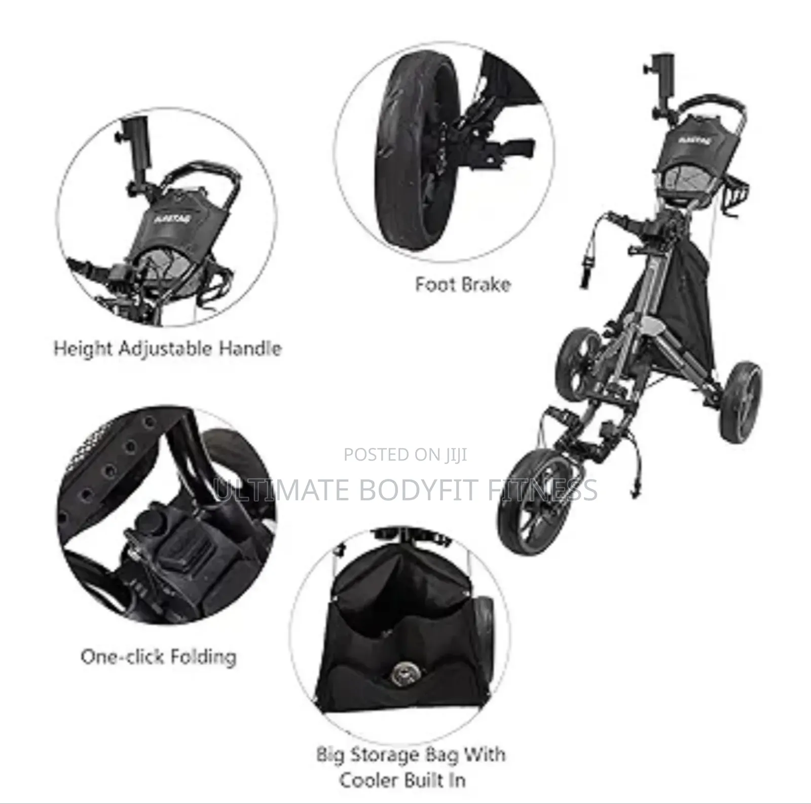 Brand New 3wheel Golf Trolley