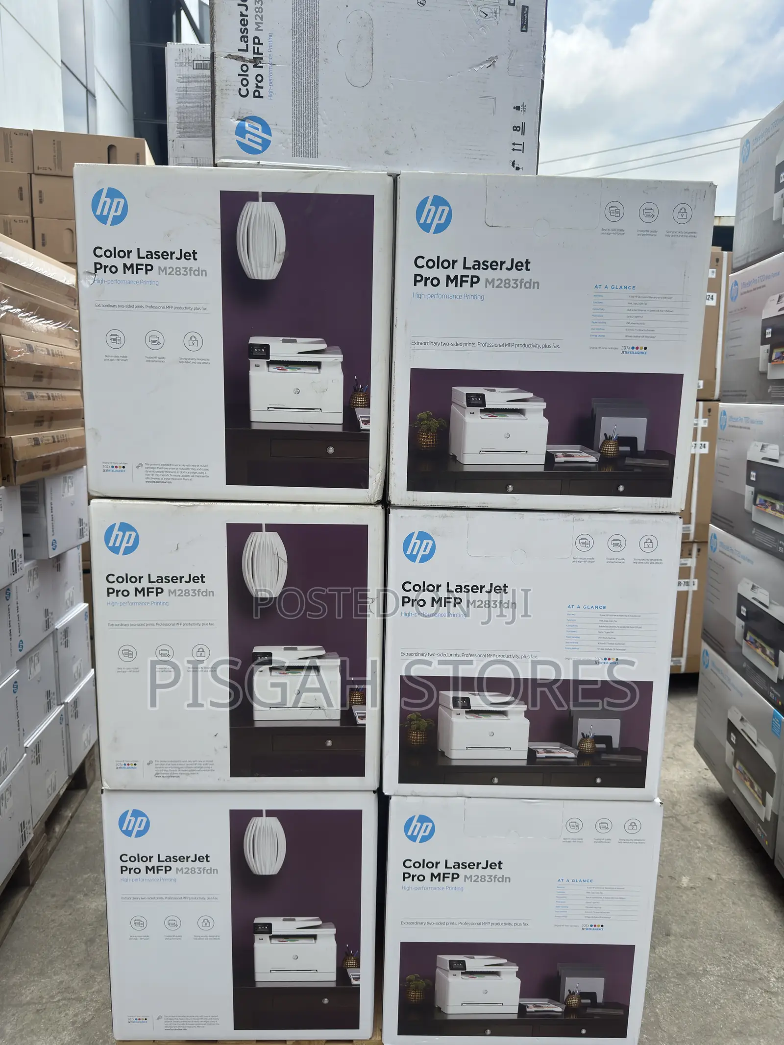 Hp Color Laserjet Pro MFP M283fdn Printer (7kw74a)