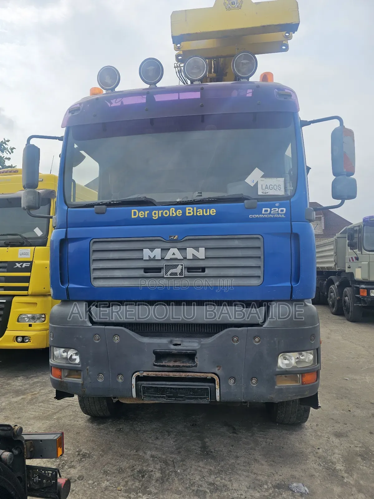 Man Truck 4+4 Dump Tokunbo