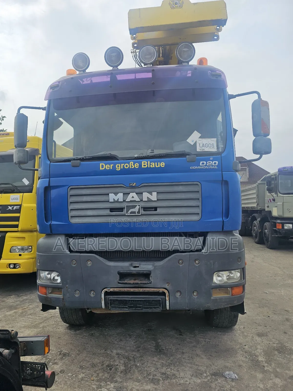 Man Truck 4+4 Dump Tokunbo