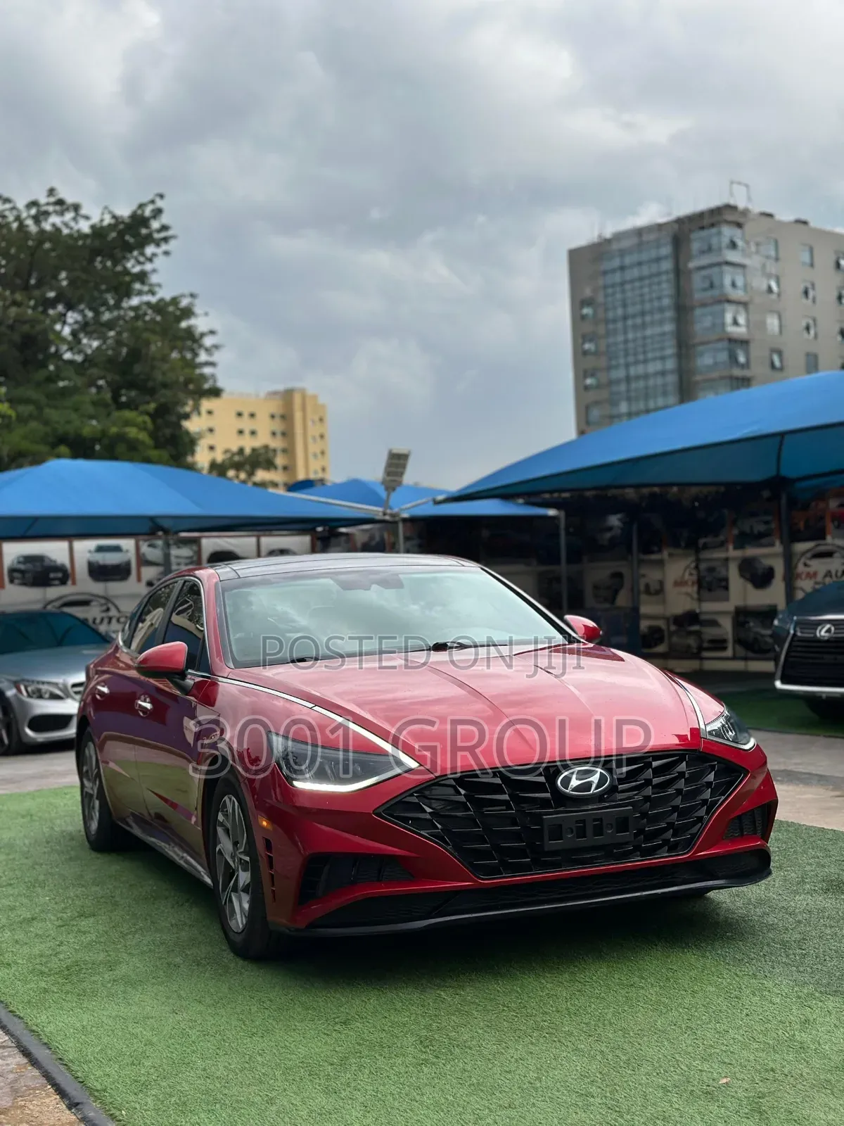 Hyundai Sonata 2020 Red