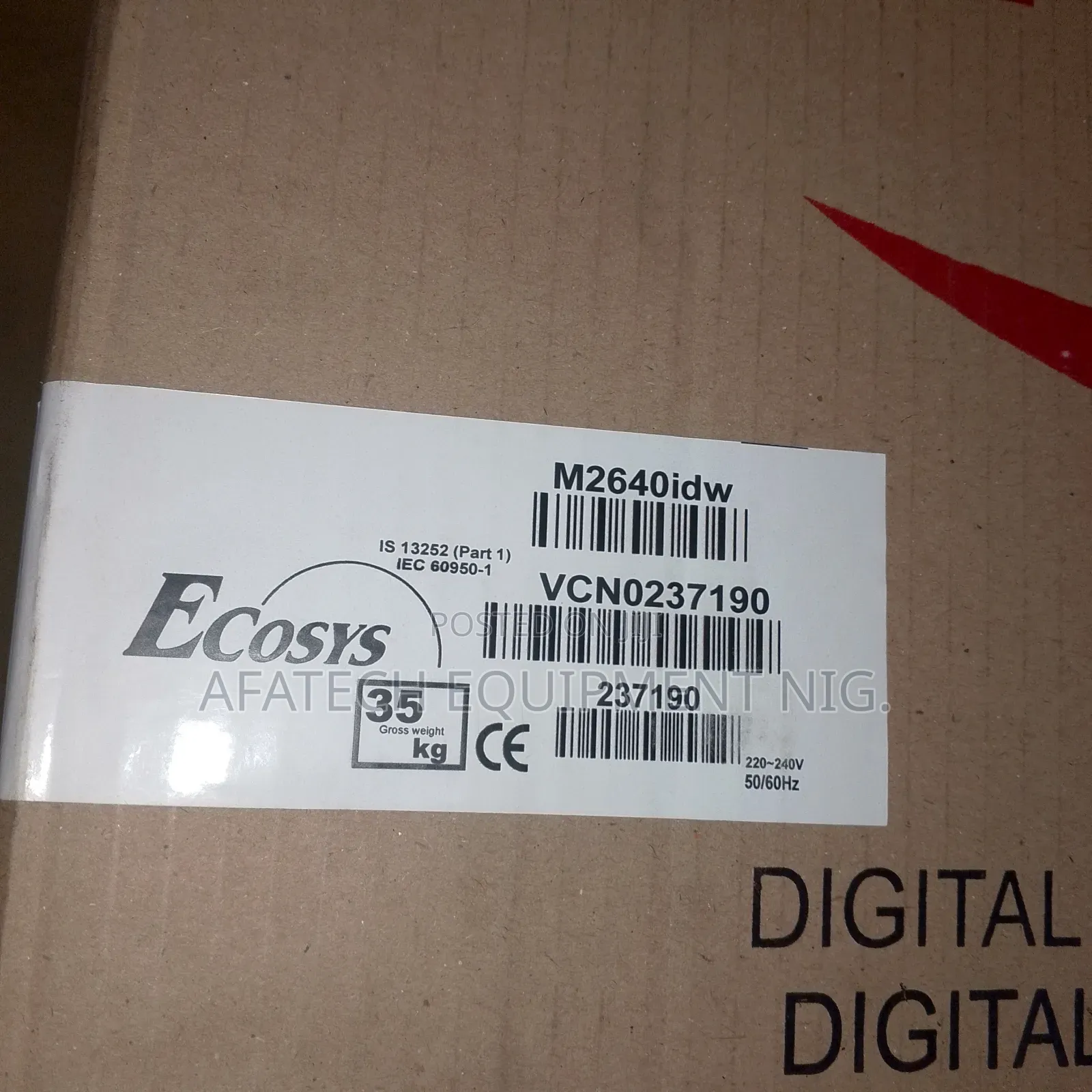 Kyocera Mita 2640idw Photocopy