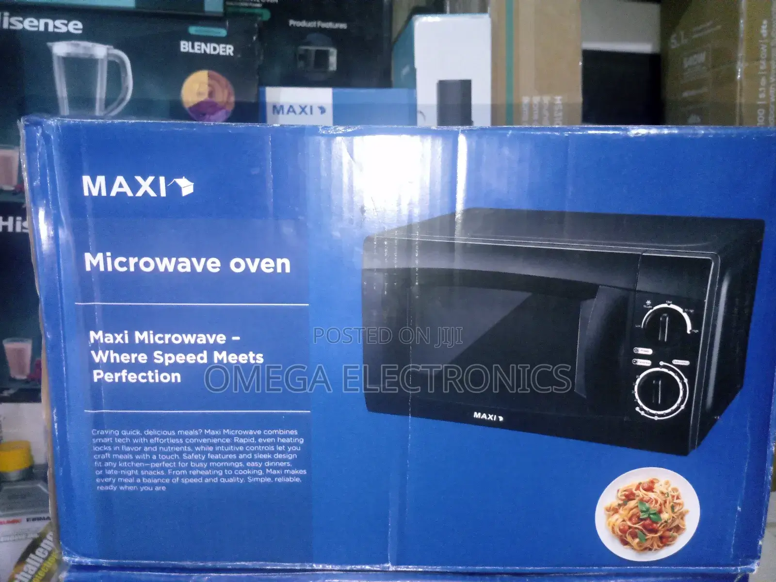 Maxi Microwave 20lrs Black Manual