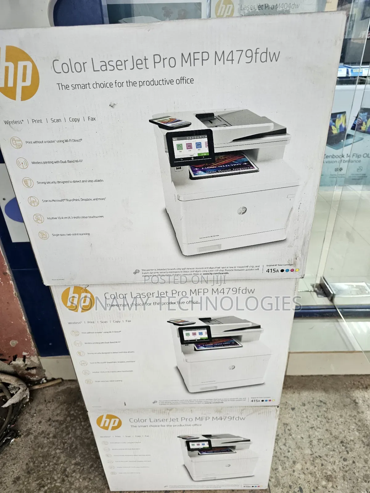 Hp Laserjet Printer Color MFP M479fdw