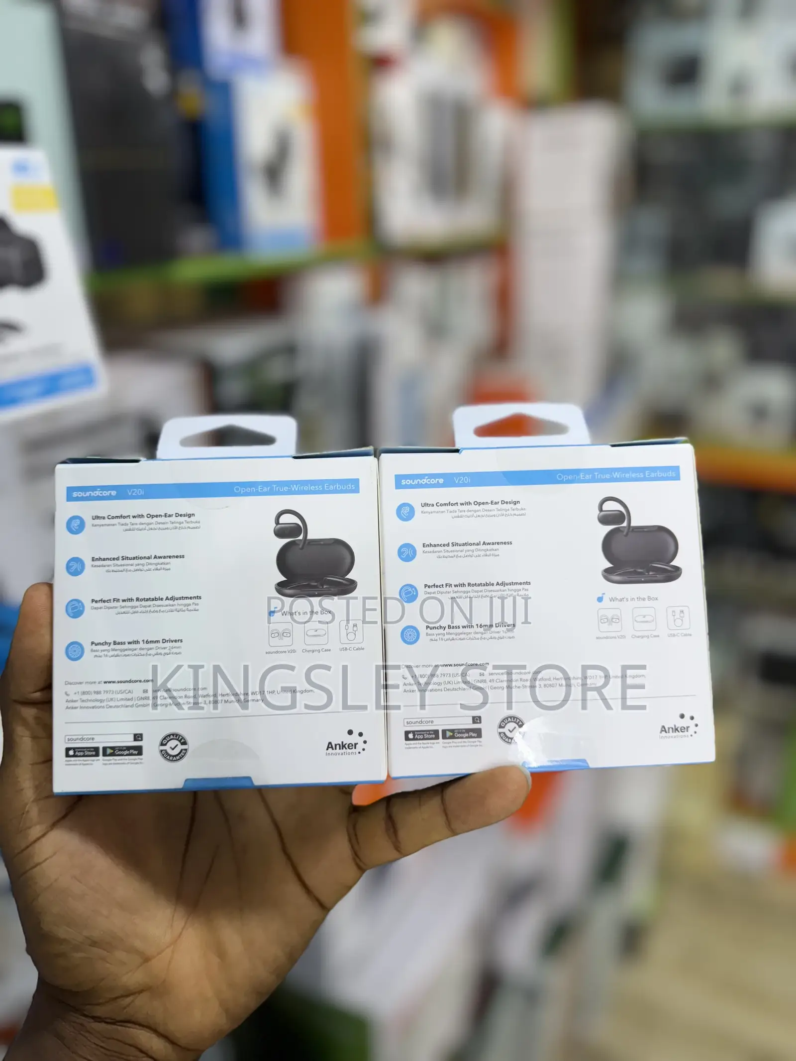 Soundcore by Anker V20i | Open-Ear Earbuds