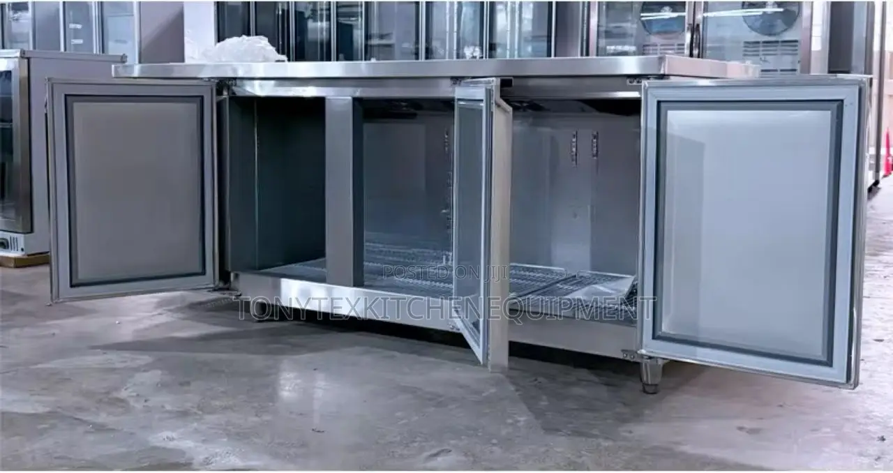3 Door Underbar Chiller