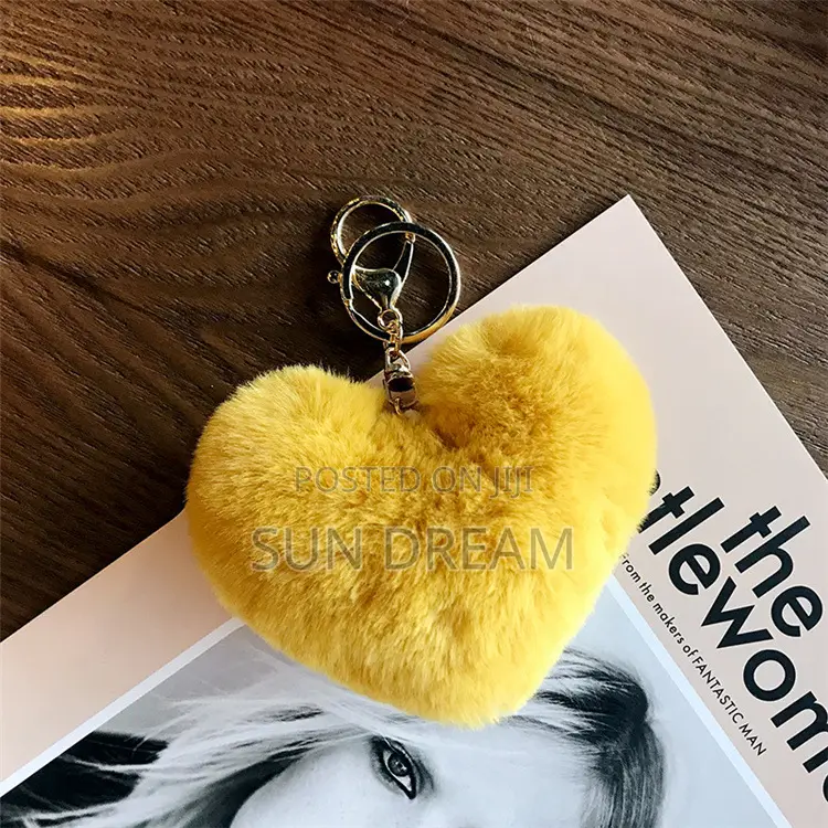 Furry Charm Bag Ornament Bag Charms Key Holder Gift