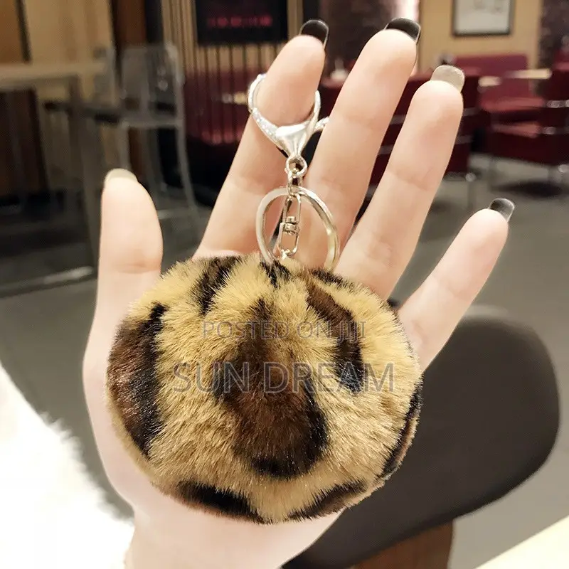 Furry Charm Bag Ornament Bag Charms Key Holder Gift