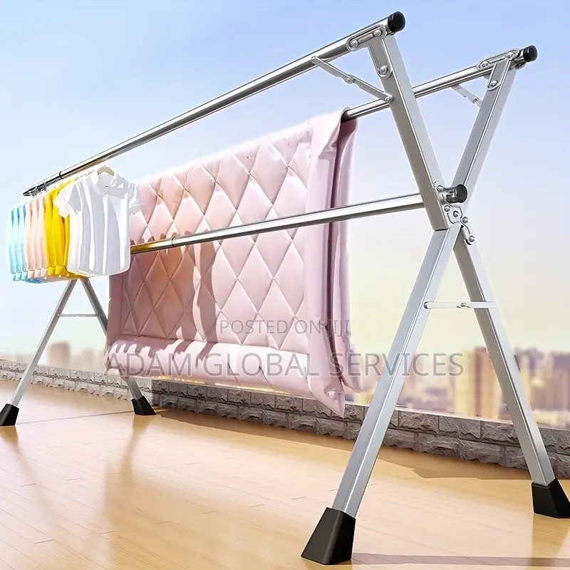 Expandable Outdoor Cloth Drying Rack
