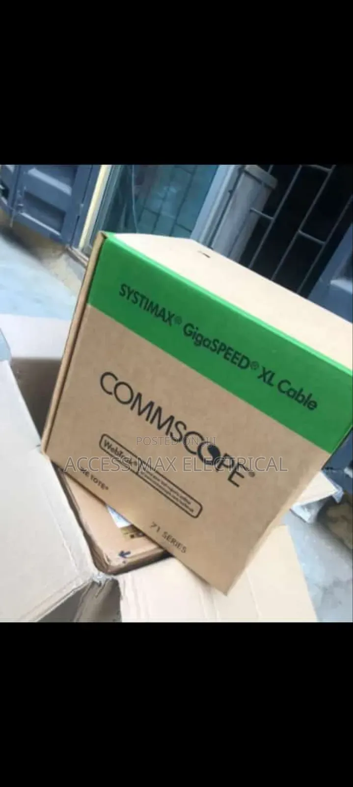 Pure Copper Commscope Cat 6 Cable