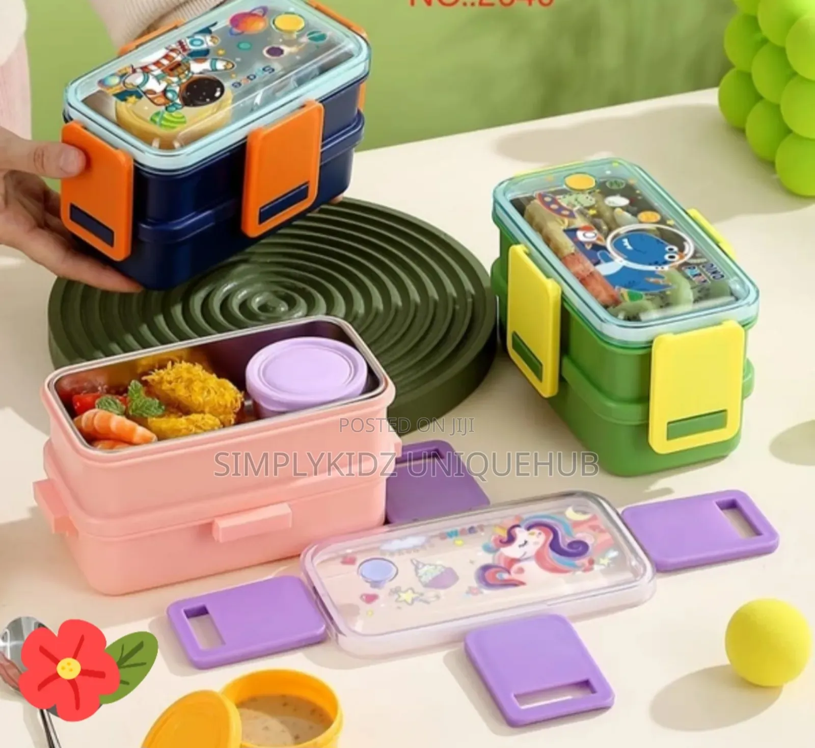 Disney Double Layer Stainless Steel Lunch Box