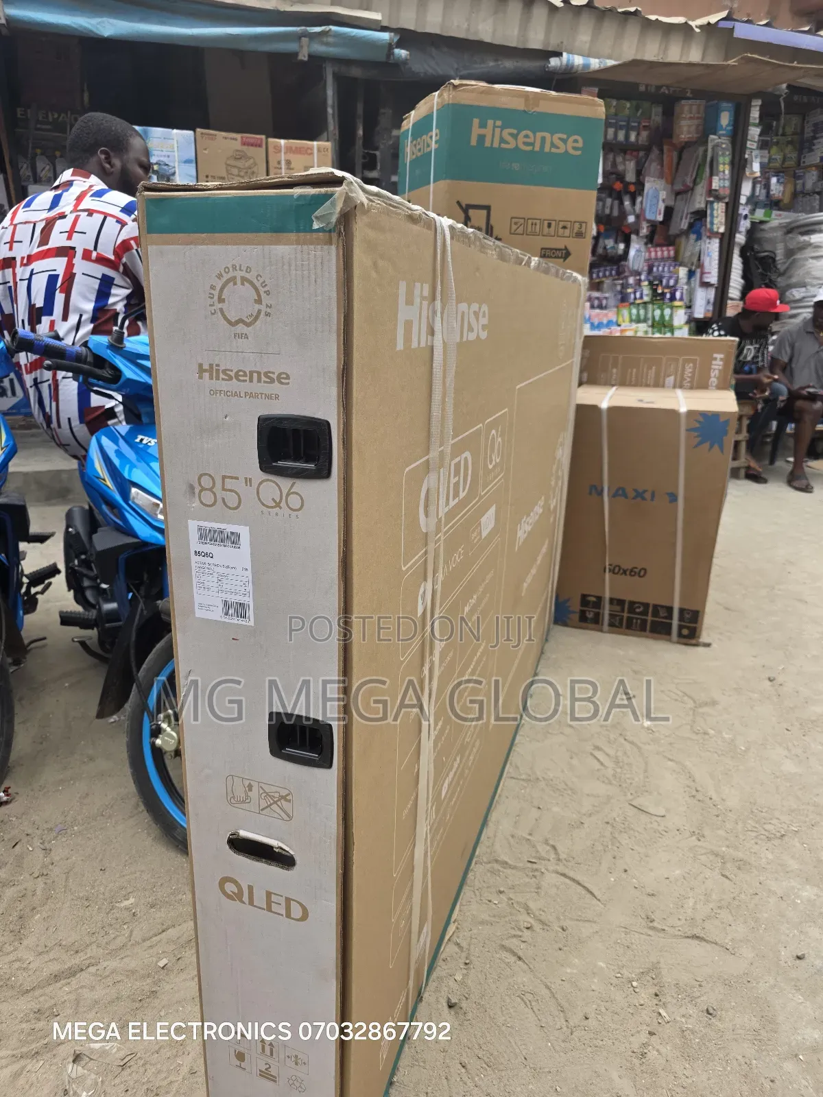 Hhisense 85" Qled Smart Television