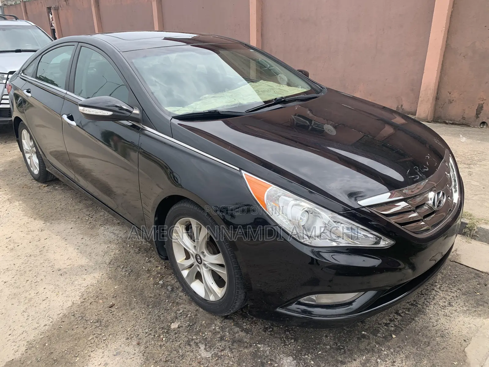 Hyundai Sonata Limited 2.0T Sedan (2.0L 4cyl 6A) 2013 Black